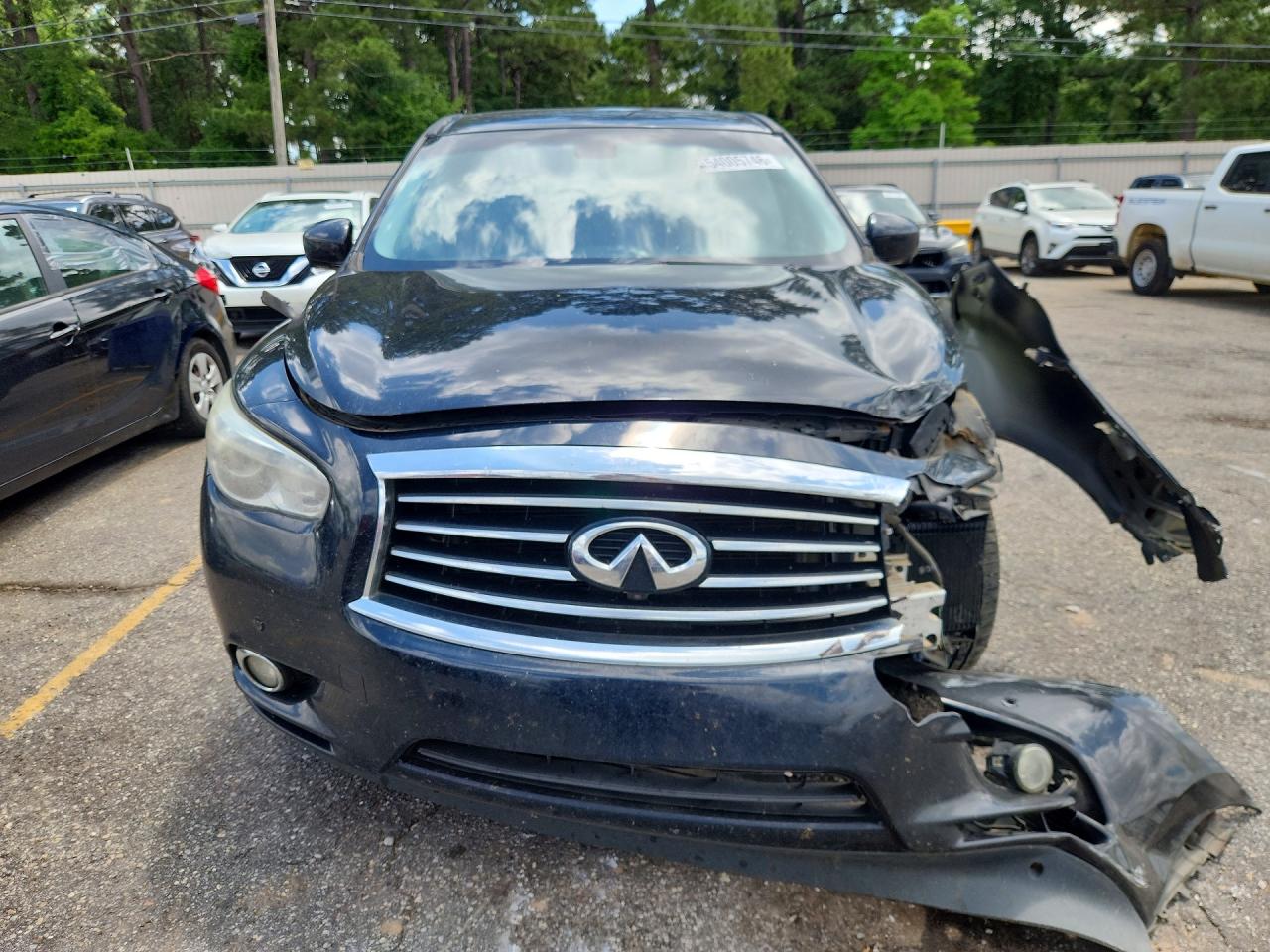 2014 Infiniti Qx60 Base Black vin: 5N1AL0MN6EC506693