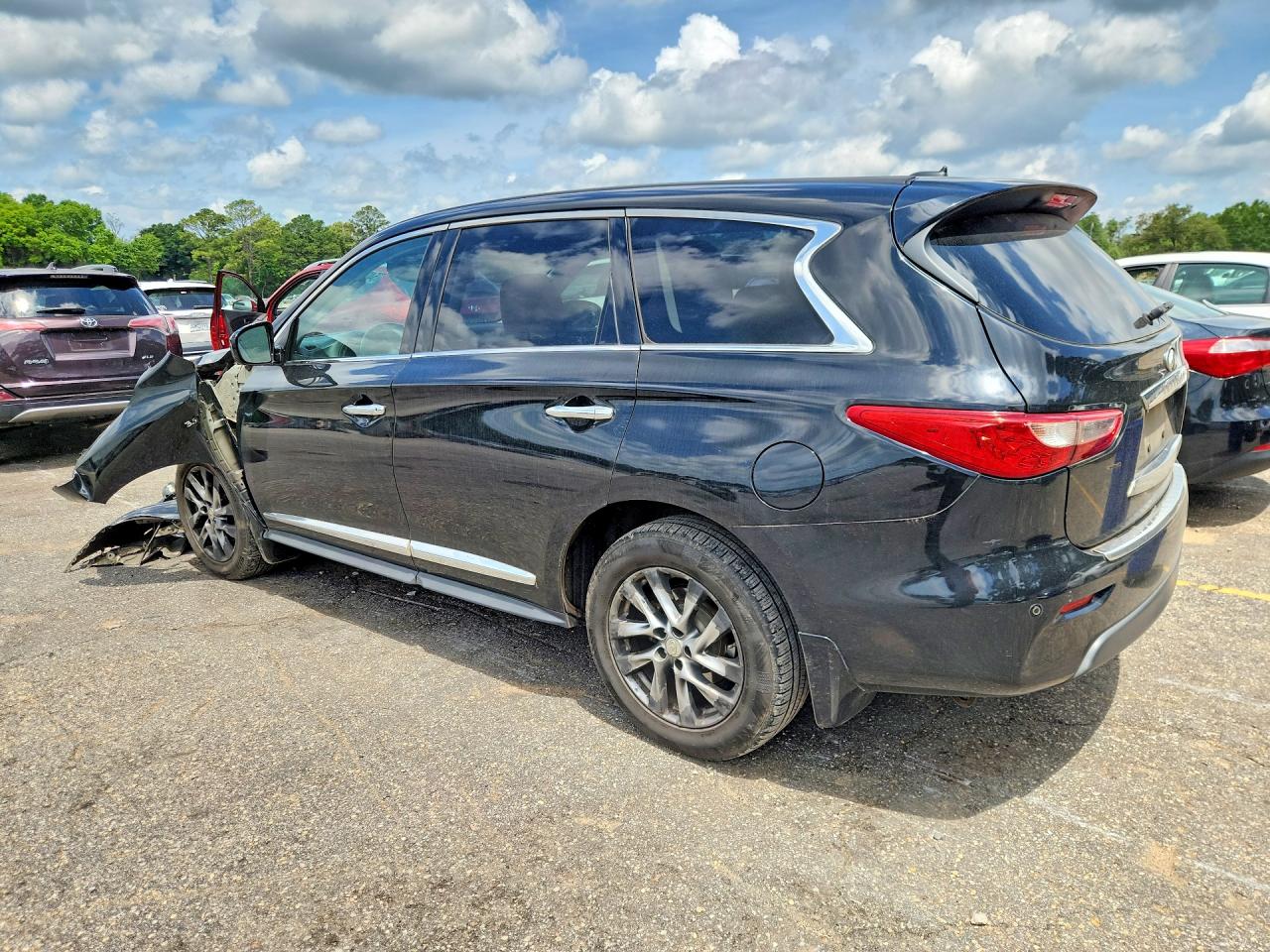2014 Infiniti Qx60 Base Black vin: 5N1AL0MN6EC506693