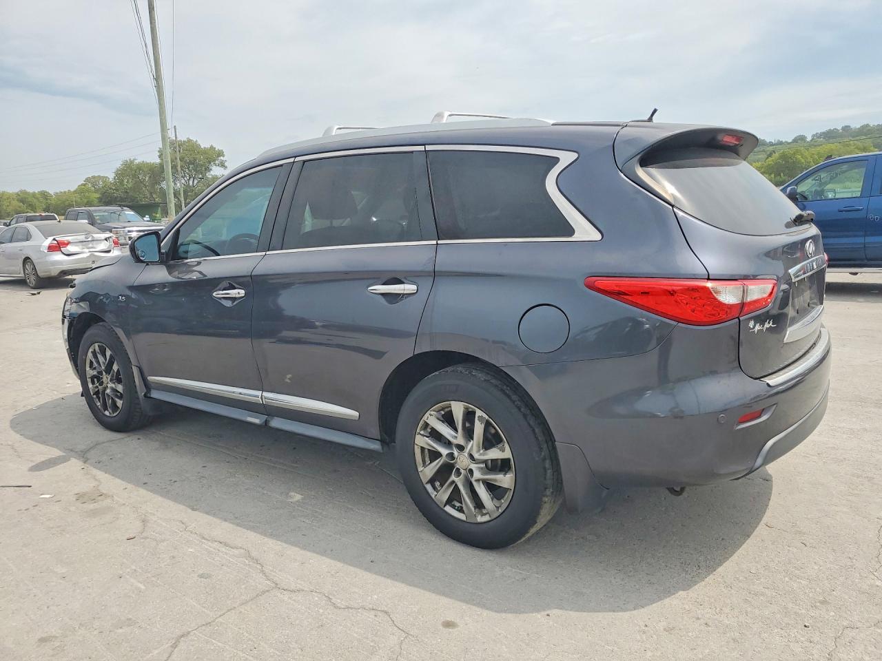2014 Infiniti Qx60 Base Gray vin: 5N1AL0MN6EC521078