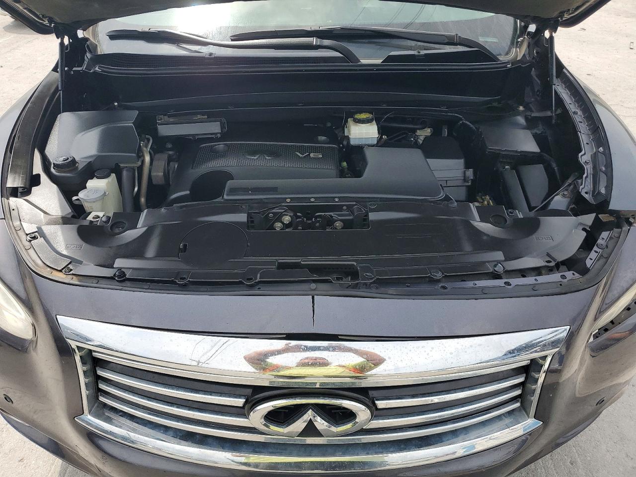 2014 Infiniti Qx60 Base Gray vin: 5N1AL0MN6EC521078