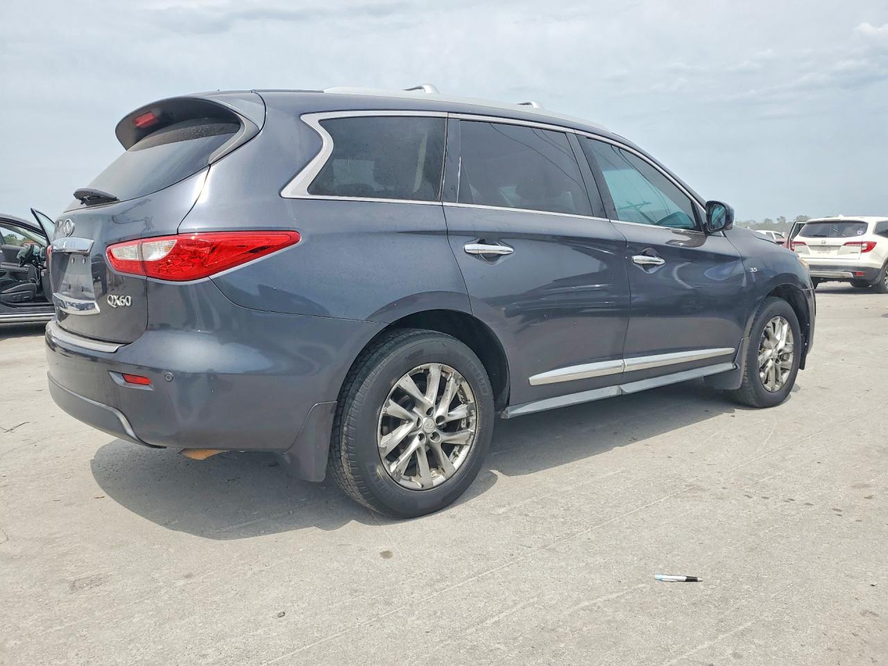 2014 Infiniti Qx60 Base Gray vin: 5N1AL0MN6EC521078