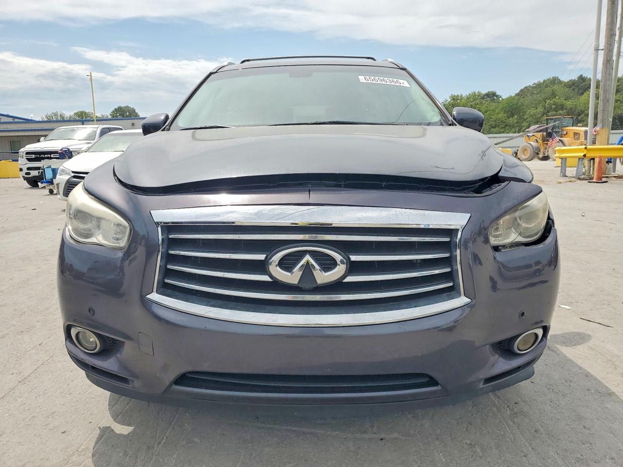 2014 Infiniti Qx60 Base Gray vin: 5N1AL0MN6EC521078