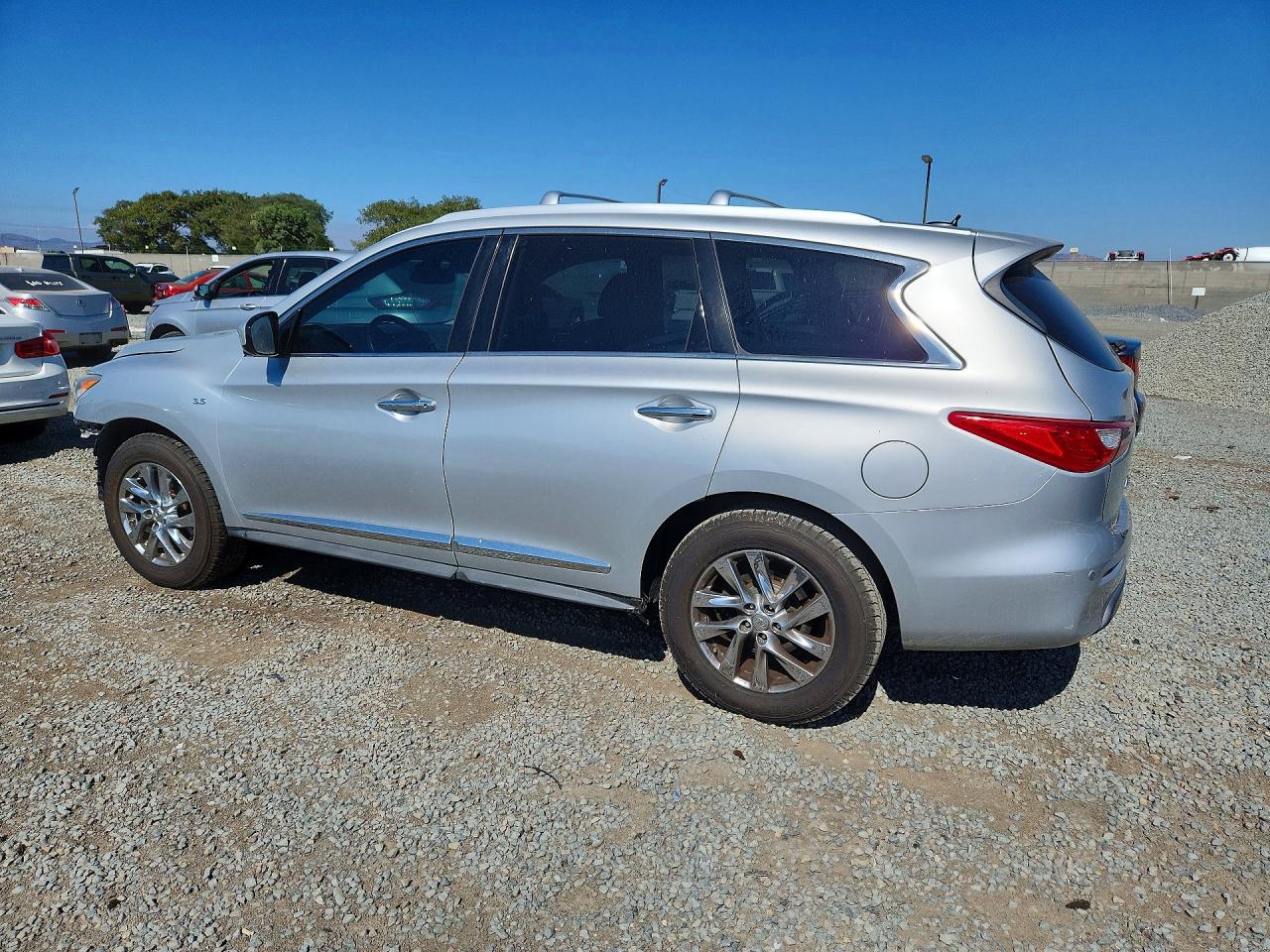 2014 Infiniti Qx60 Base Silver vin: 5N1AL0MN6EC533392