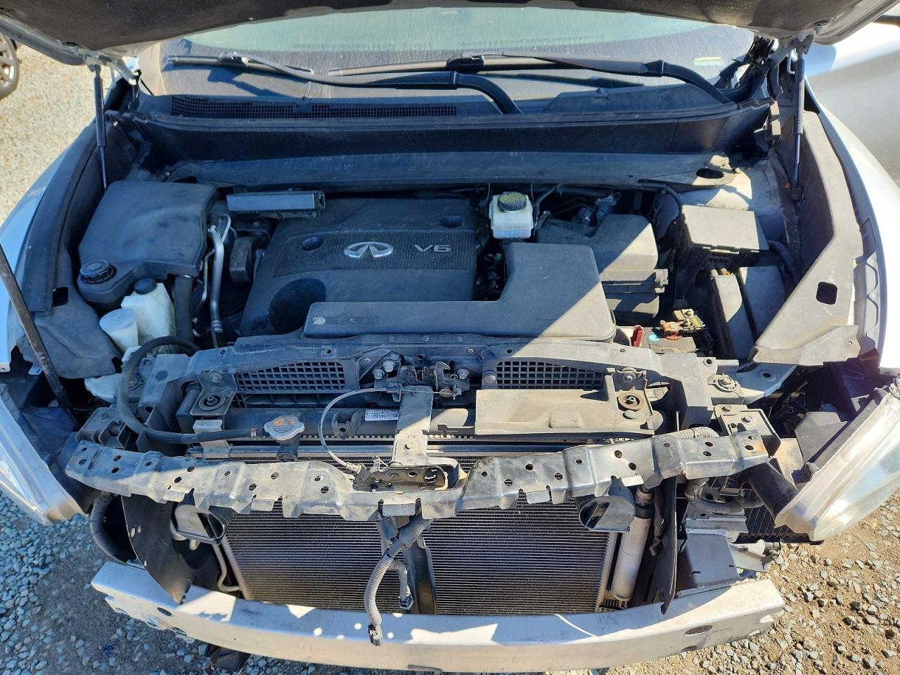 2014 Infiniti Qx60 Base Silver vin: 5N1AL0MN6EC533392