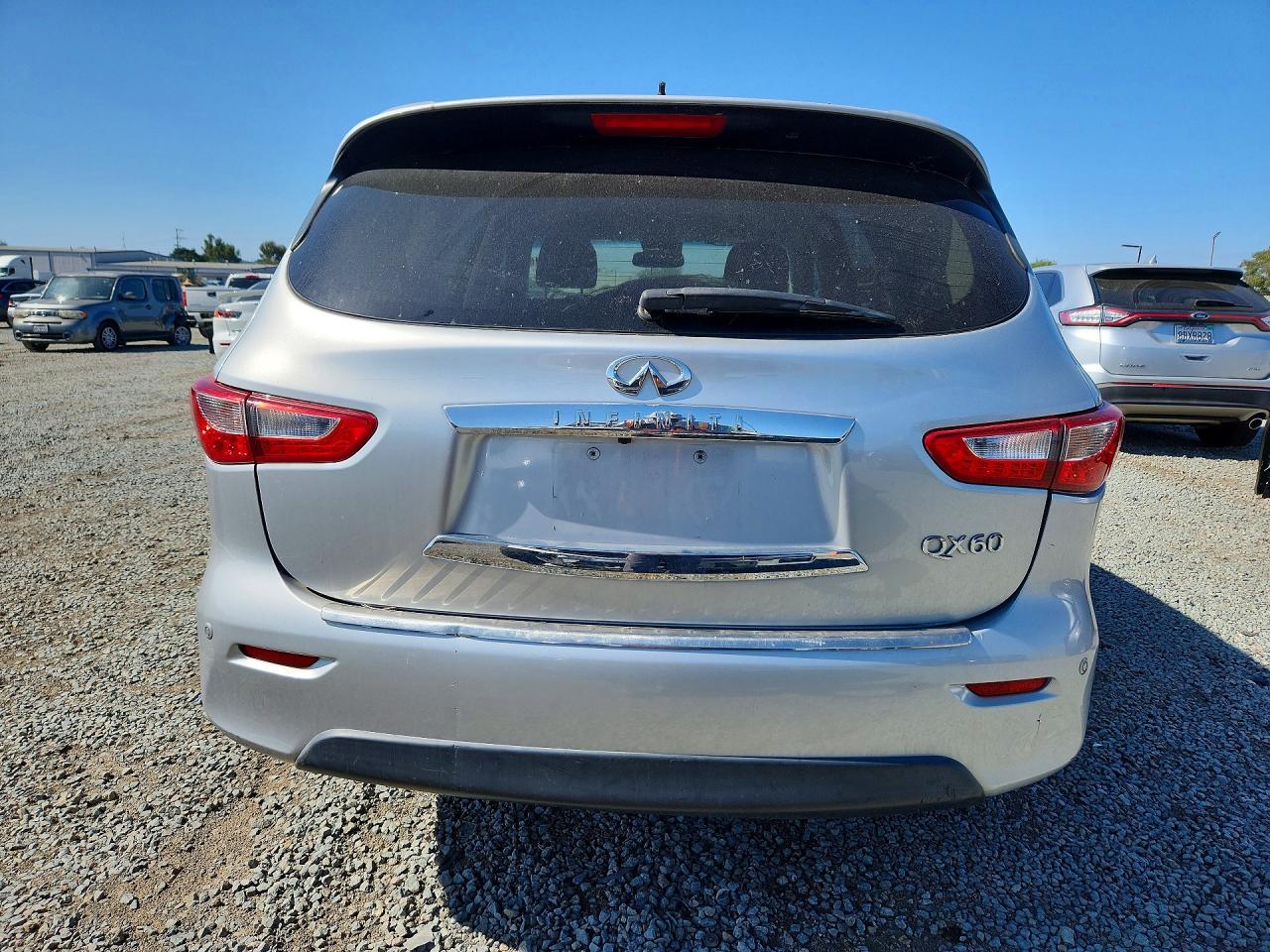 2014 Infiniti Qx60 Base Silver vin: 5N1AL0MN6EC533392