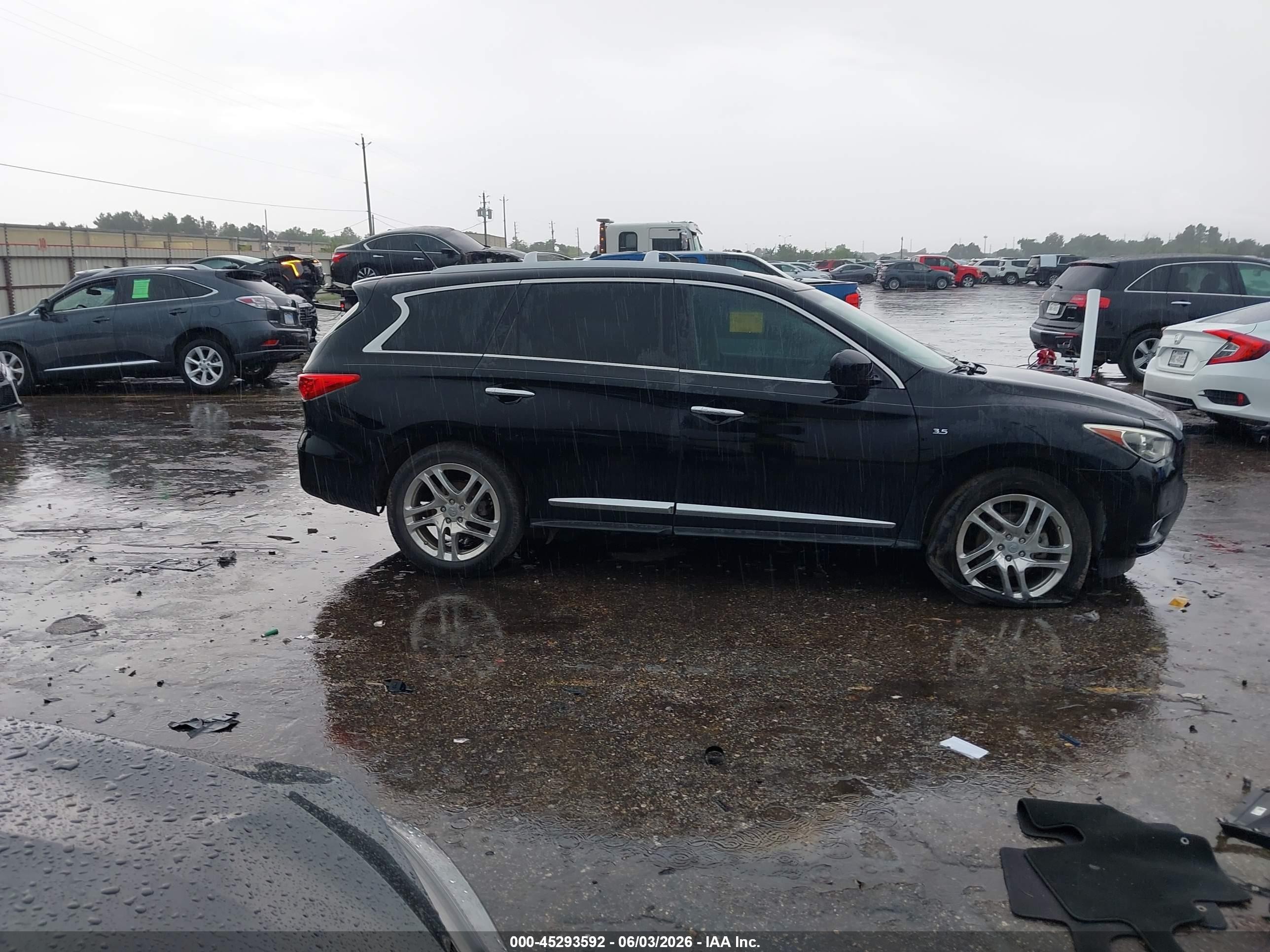 2014 Infiniti Qx60   Black vin: 5N1AL0MN6EC552637