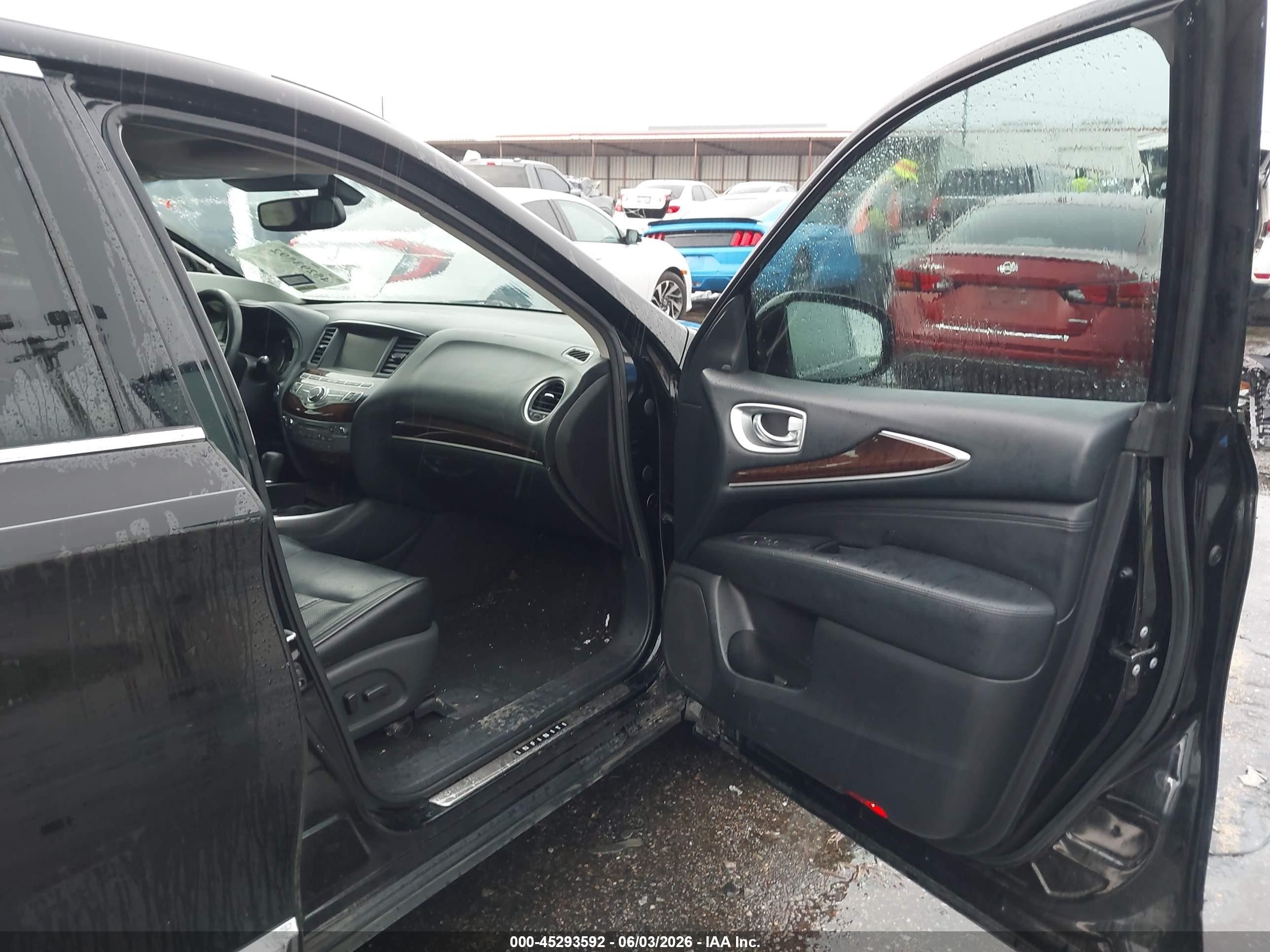 2014 Infiniti Qx60   Black vin: 5N1AL0MN6EC552637