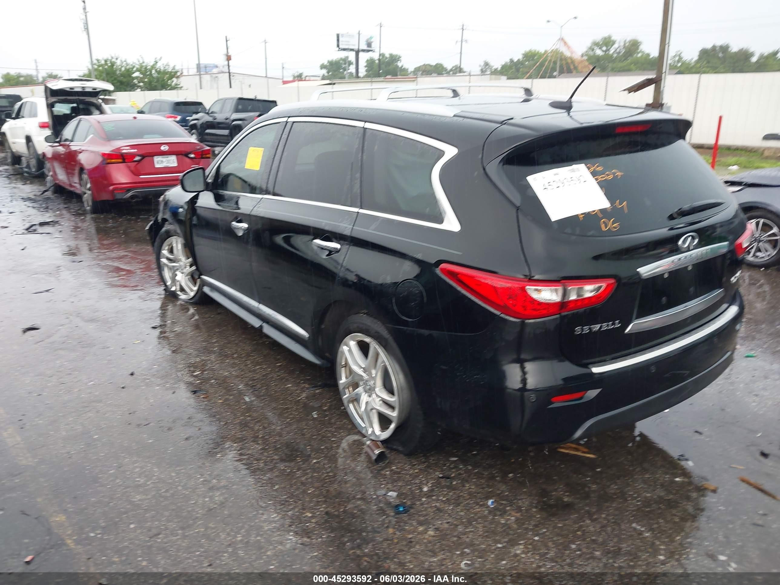 2014 Infiniti Qx60   Black vin: 5N1AL0MN6EC552637