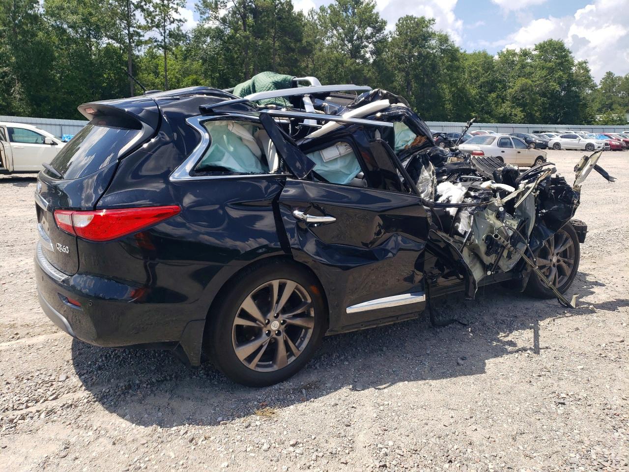 2015 Infiniti Qx60 Base Black vin: 5N1AL0MN6FC503472