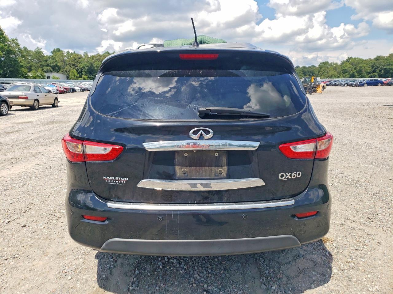 2015 Infiniti Qx60 Base Black vin: 5N1AL0MN6FC503472