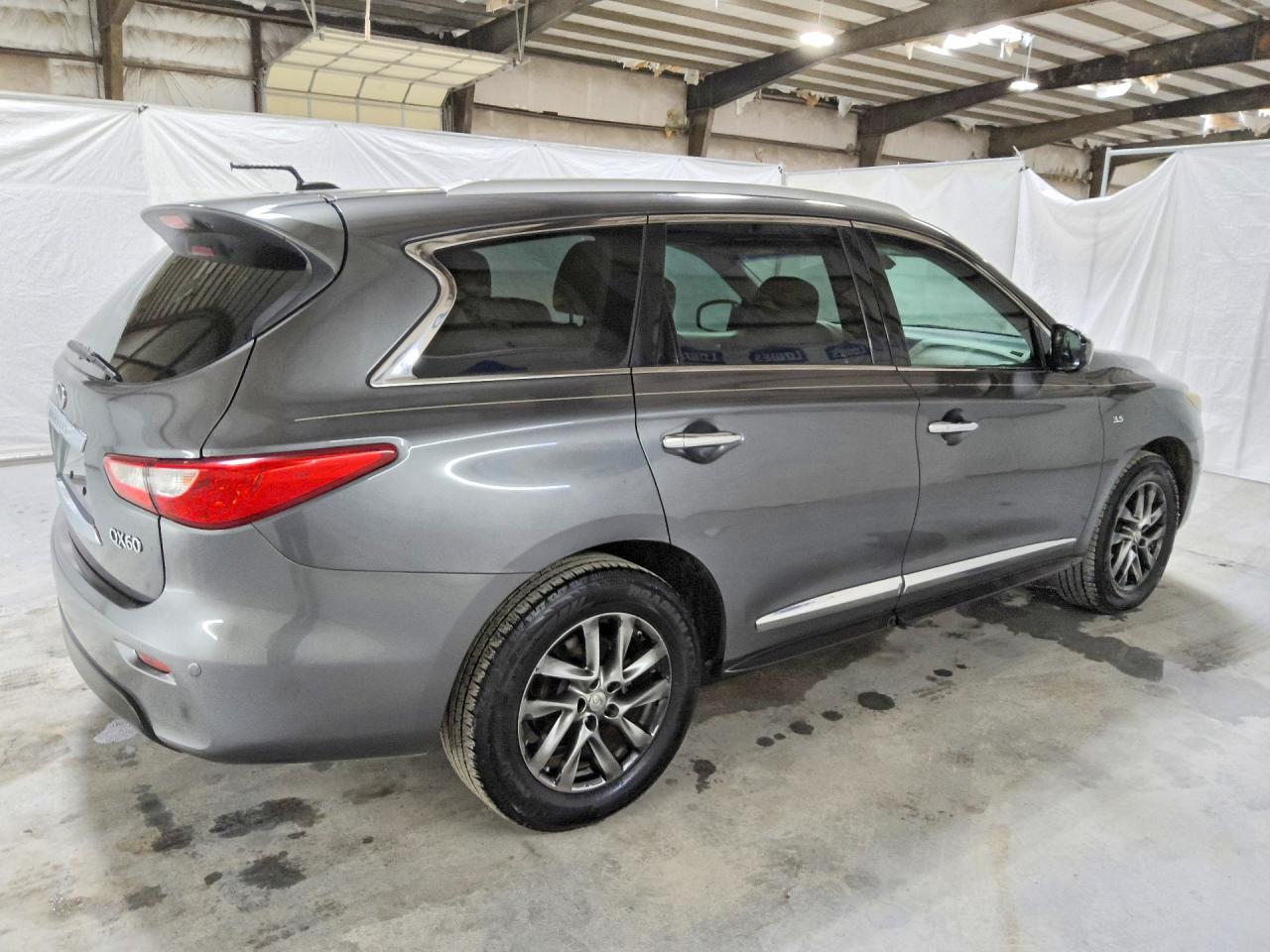 2015 Infiniti Qx60 Base Gray vin: 5N1AL0MN6FC511152
