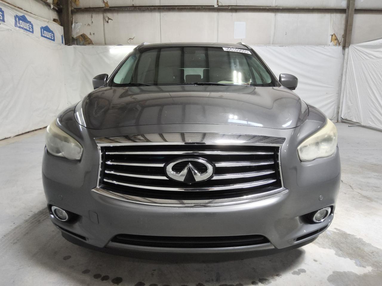 2015 Infiniti Qx60 Base Gray vin: 5N1AL0MN6FC511152 Damage: Left Head Lamp, Faded, Repair Required