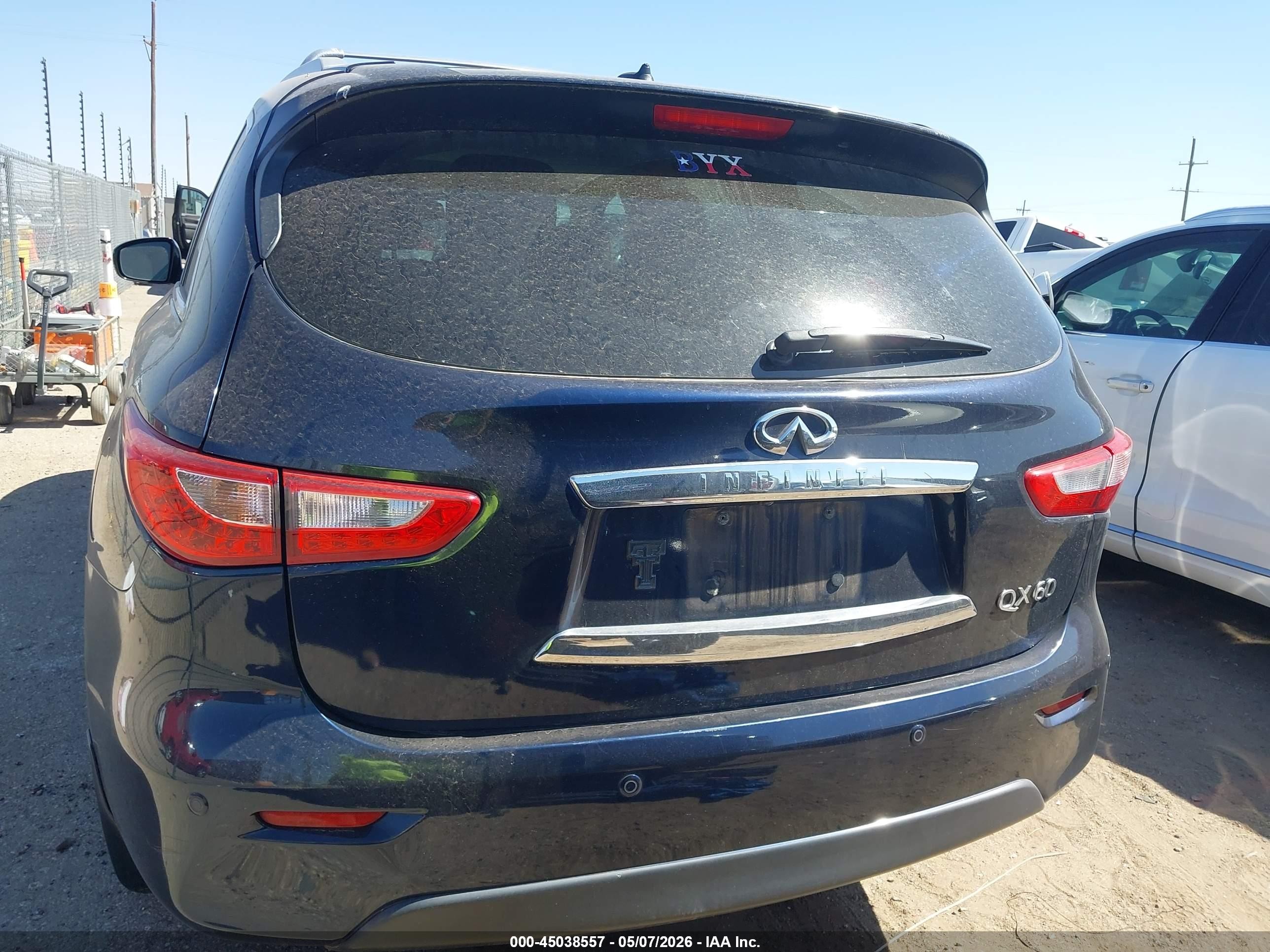2015 Infiniti Qx60   Синий vin: 5N1AL0MN6FC521003