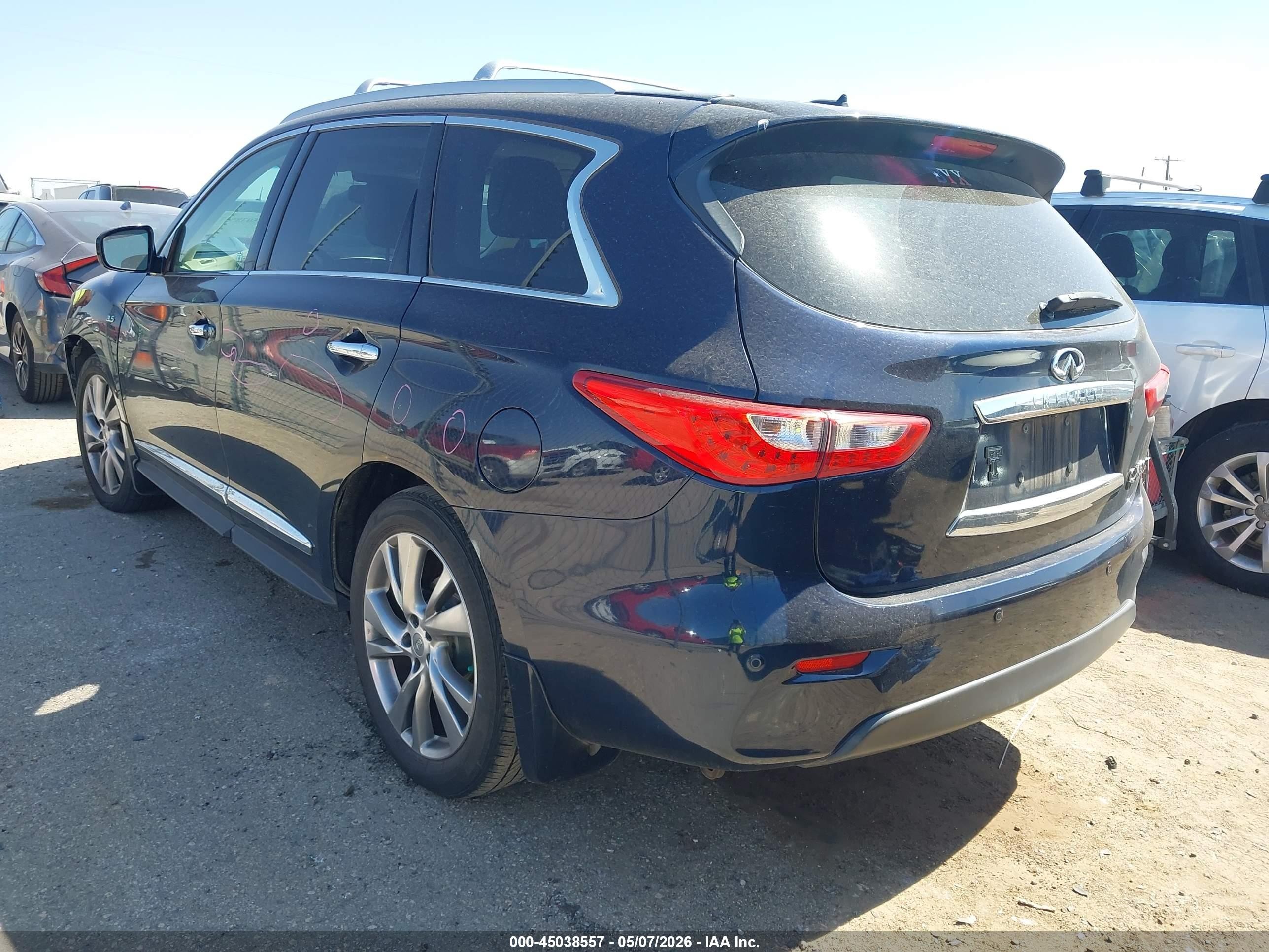 2015 Infiniti Qx60   Синий vin: 5N1AL0MN6FC521003