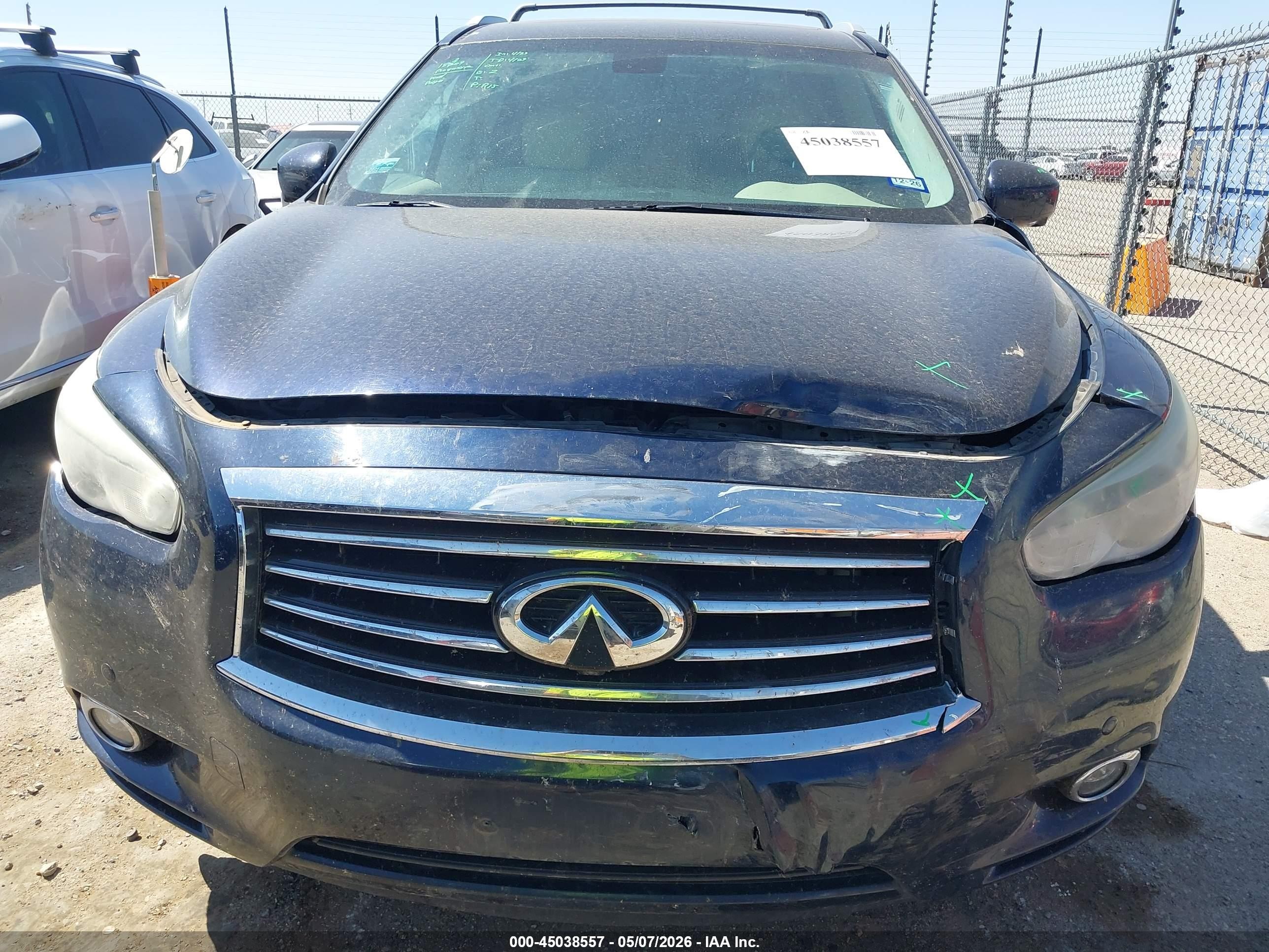 2015 Infiniti Qx60   Синий vin: 5N1AL0MN6FC521003