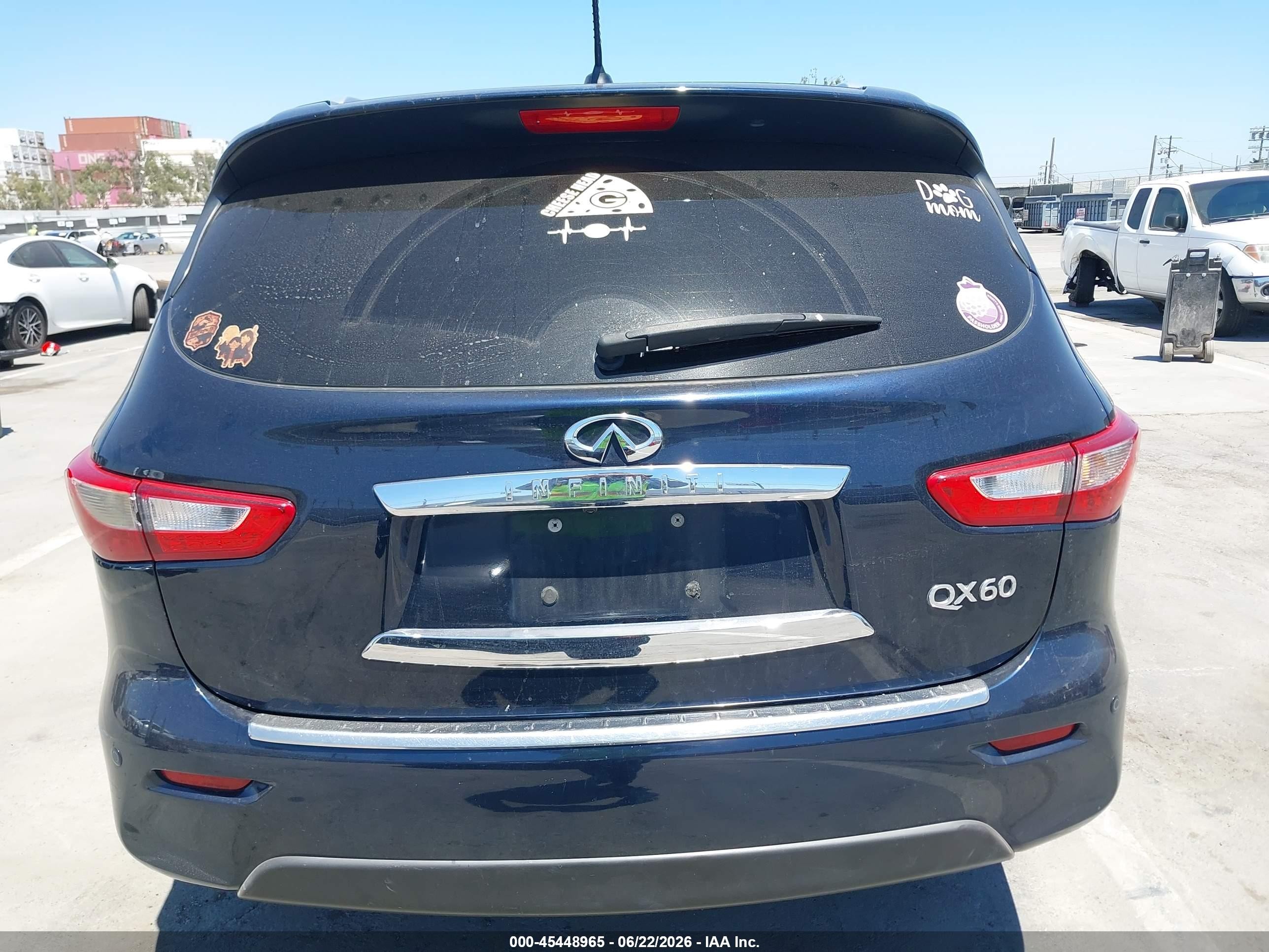 2015 Infiniti Qx60   Blue vin: 5N1AL0MN6FC521437