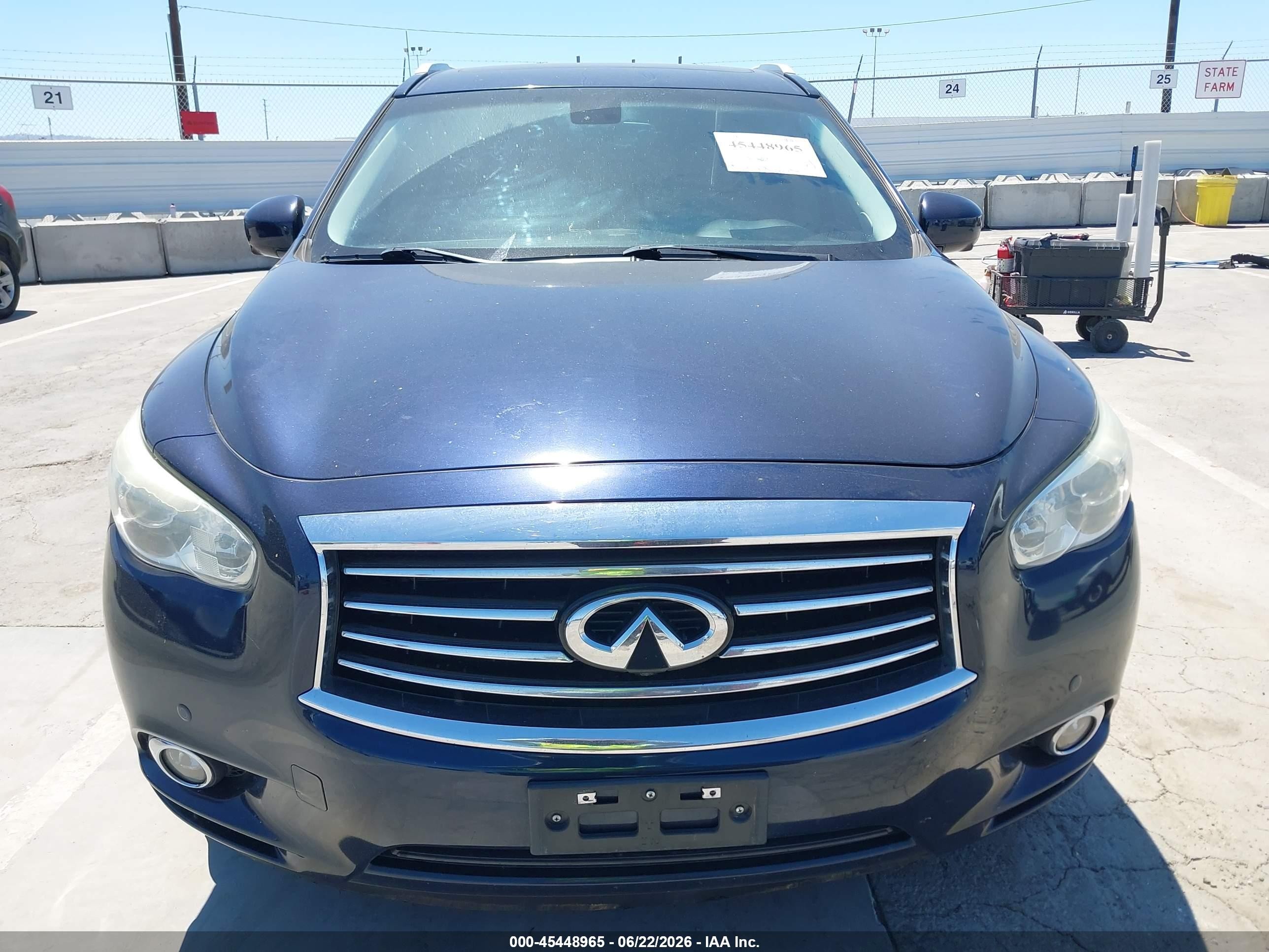 2015 Infiniti Qx60   Blue vin: 5N1AL0MN6FC521437