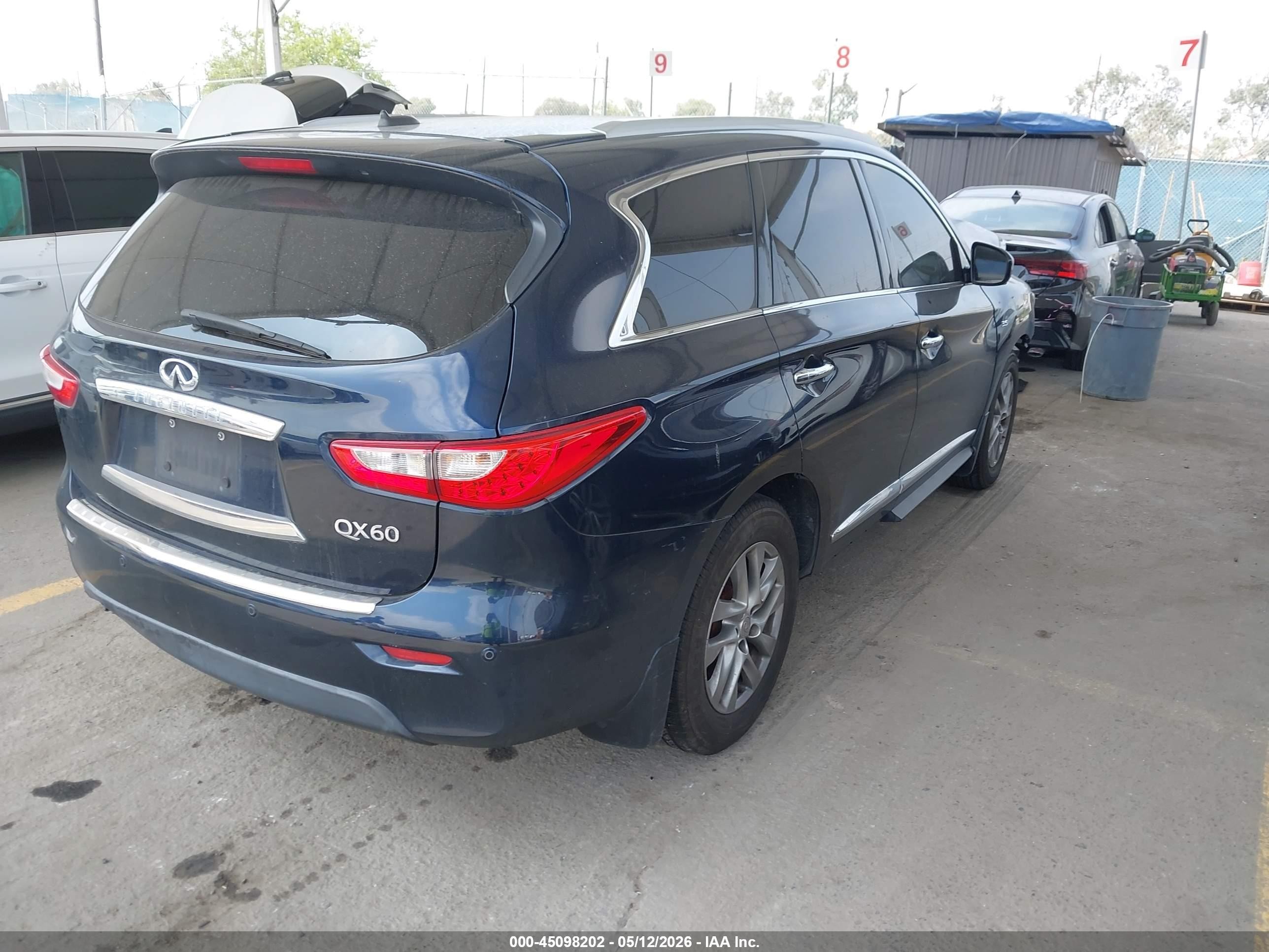 2015 Infiniti Qx60   Blue vin: 5N1AL0MN6FC522751