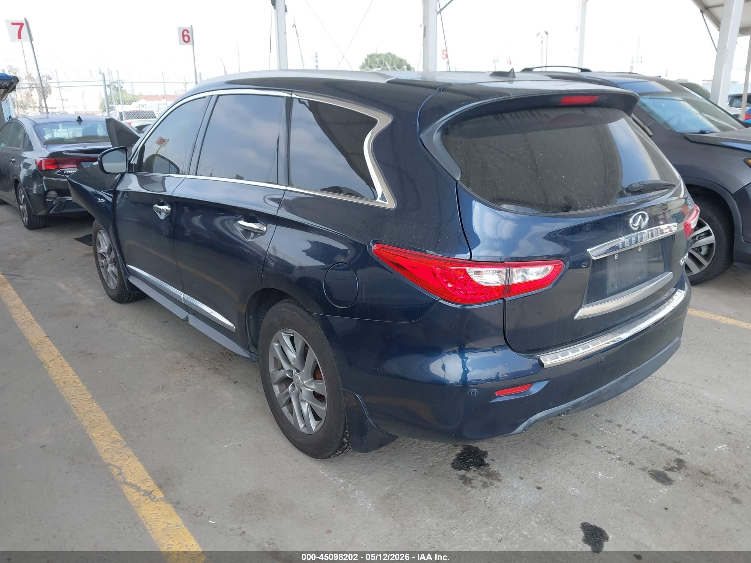 2015 Infiniti Qx60   Blue vin: 5N1AL0MN6FC522751