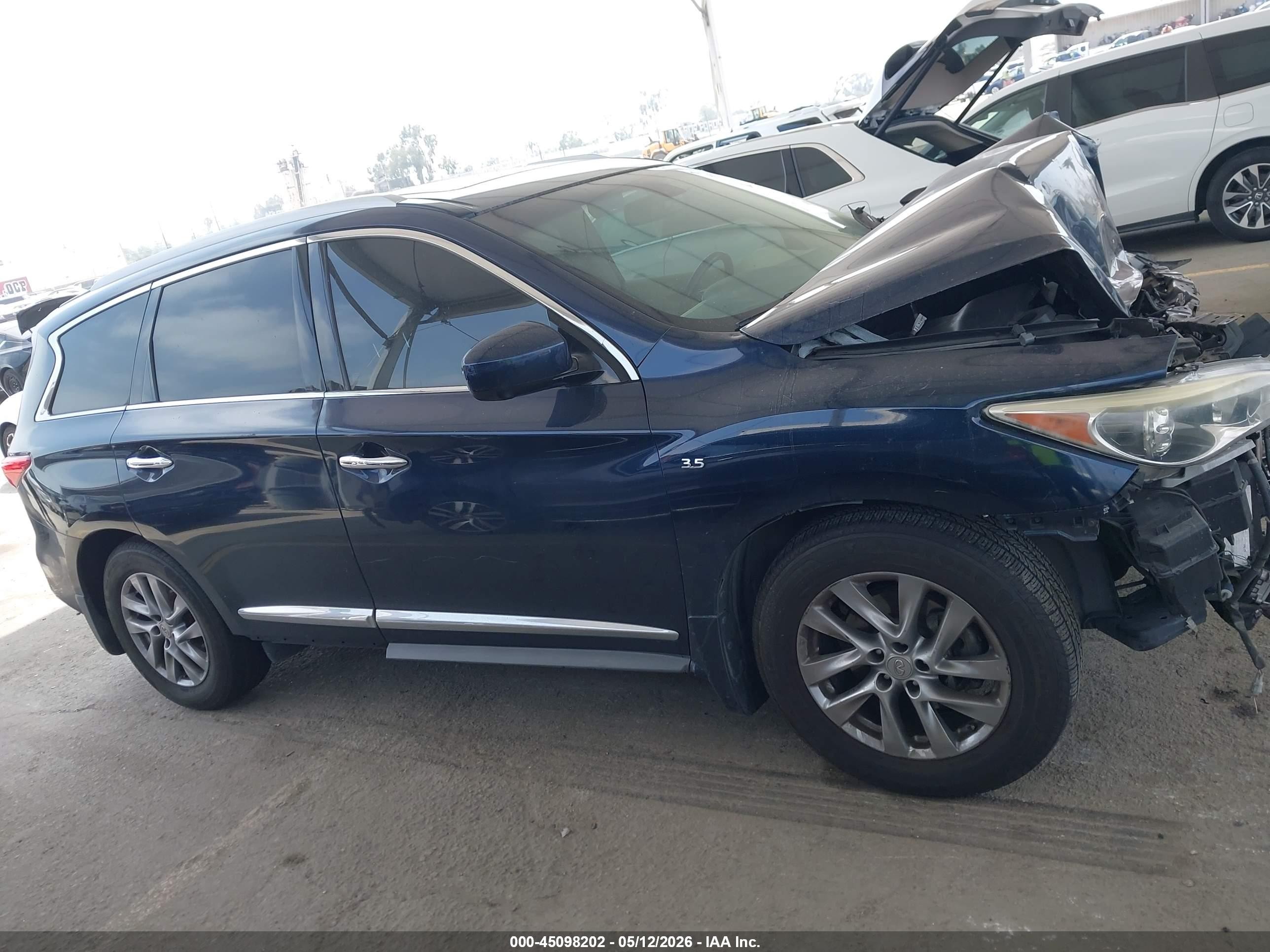 2015 Infiniti Qx60   Blue vin: 5N1AL0MN6FC522751