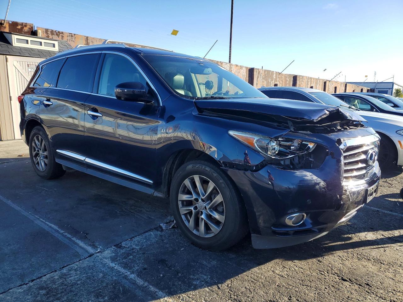 2015 Infiniti Qx60 Blue vin: 5N1AL0MN6FC523334