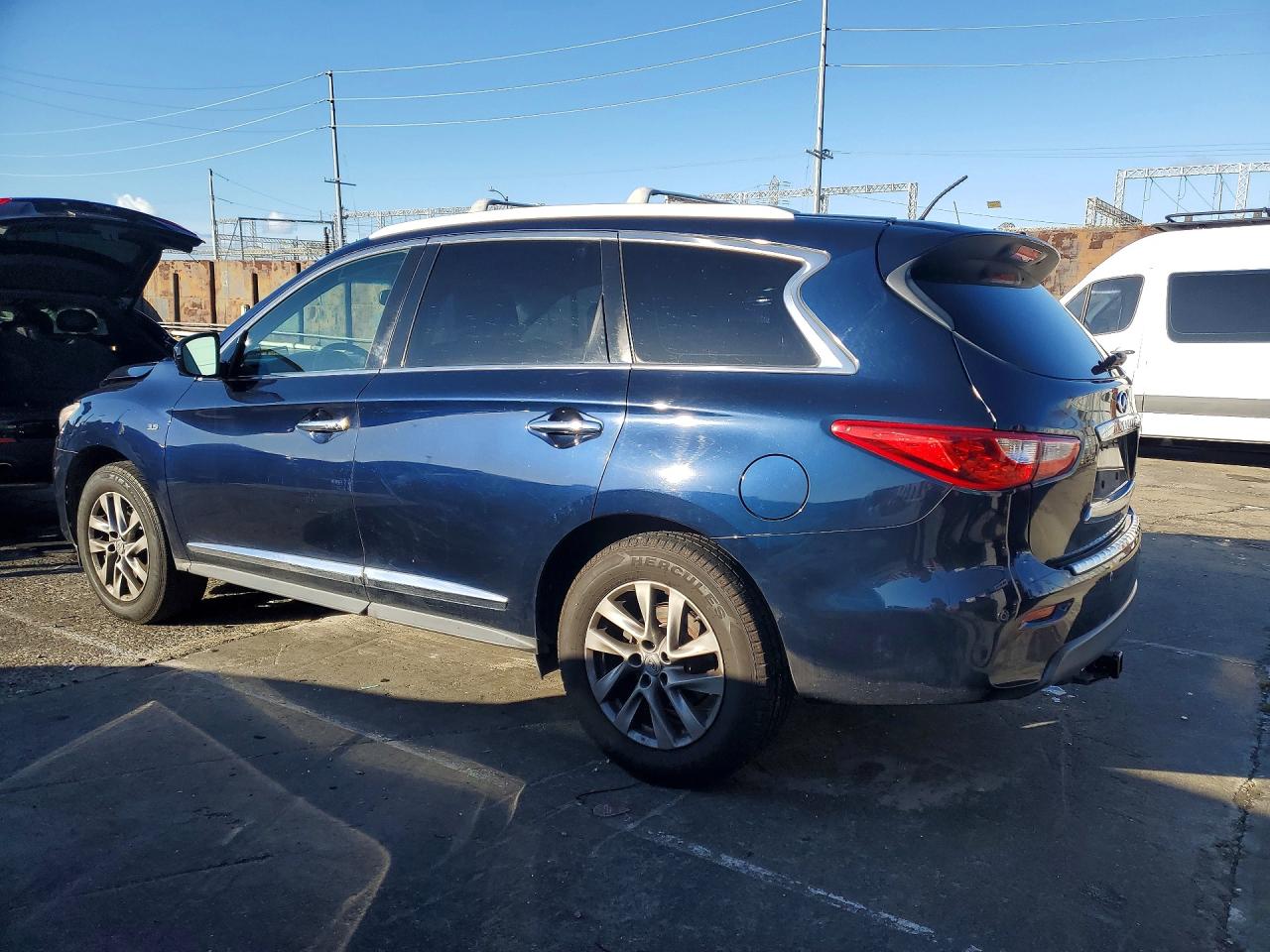 2015 Infiniti Qx60 Blue vin: 5N1AL0MN6FC523334