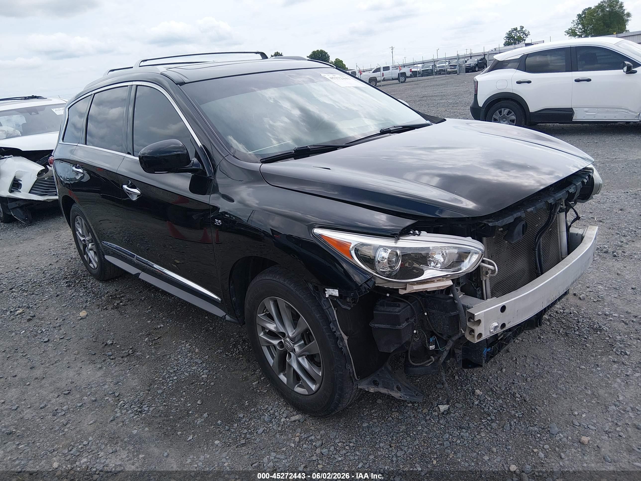 2015 Infiniti Qx60   Black vin: 5N1AL0MN6FC525570