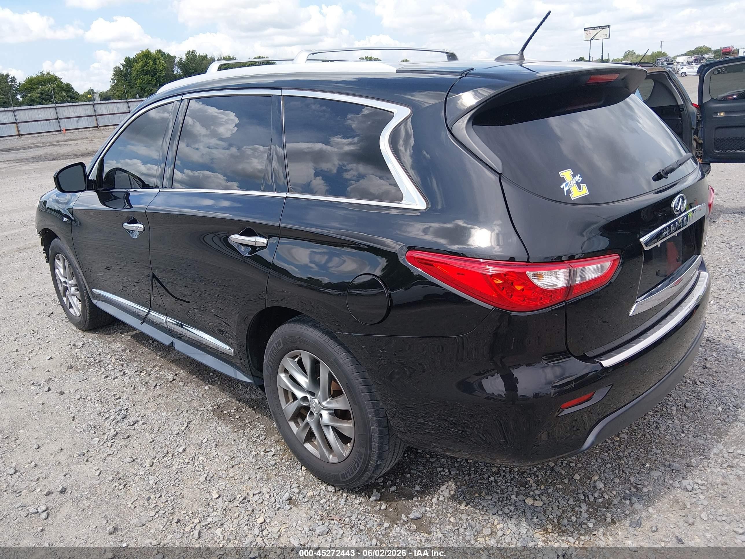 2015 Infiniti Qx60   Black vin: 5N1AL0MN6FC525570