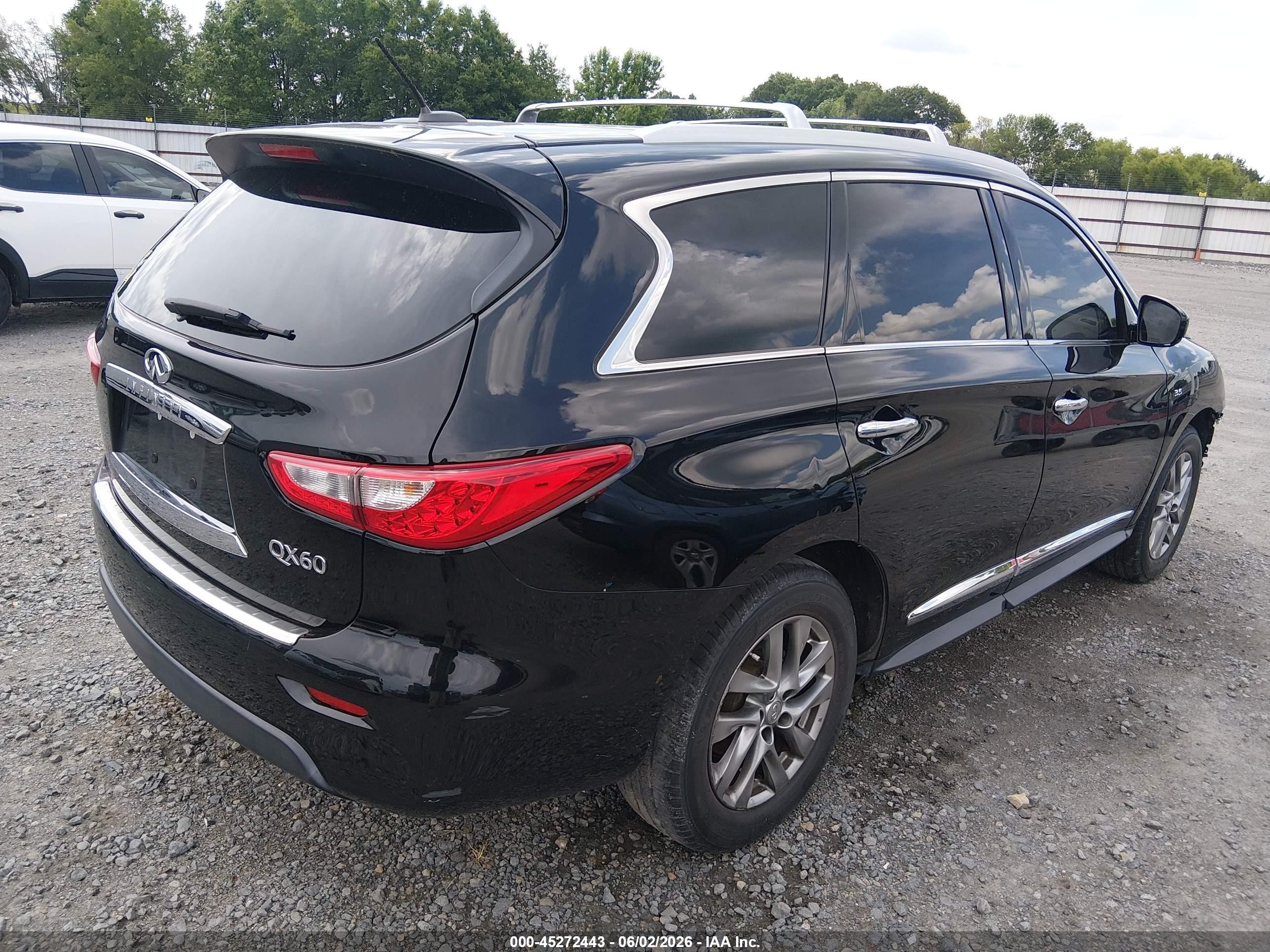 2015 Infiniti Qx60   Black vin: 5N1AL0MN6FC525570