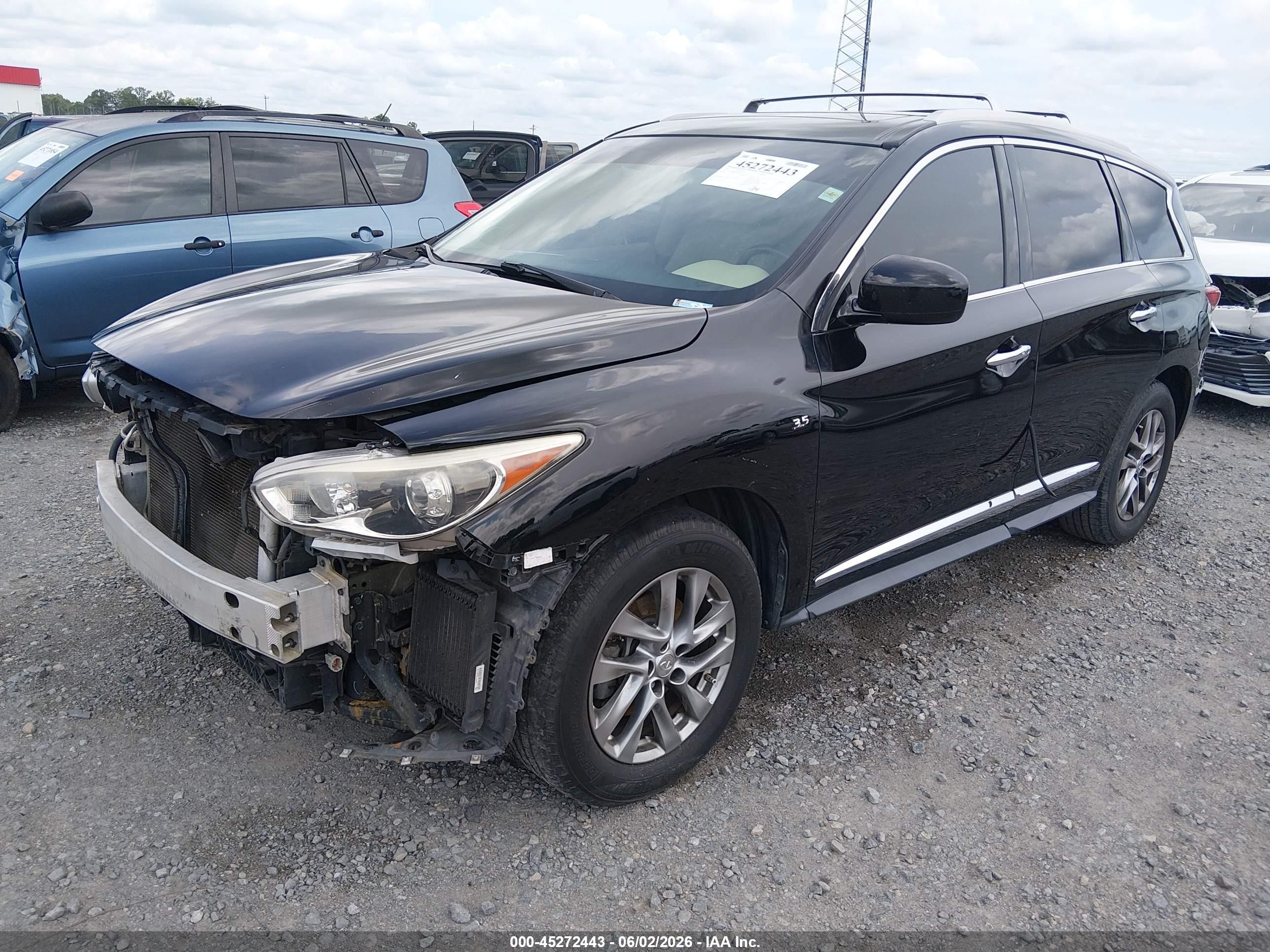 2015 Infiniti Qx60   Black vin: 5N1AL0MN6FC525570
