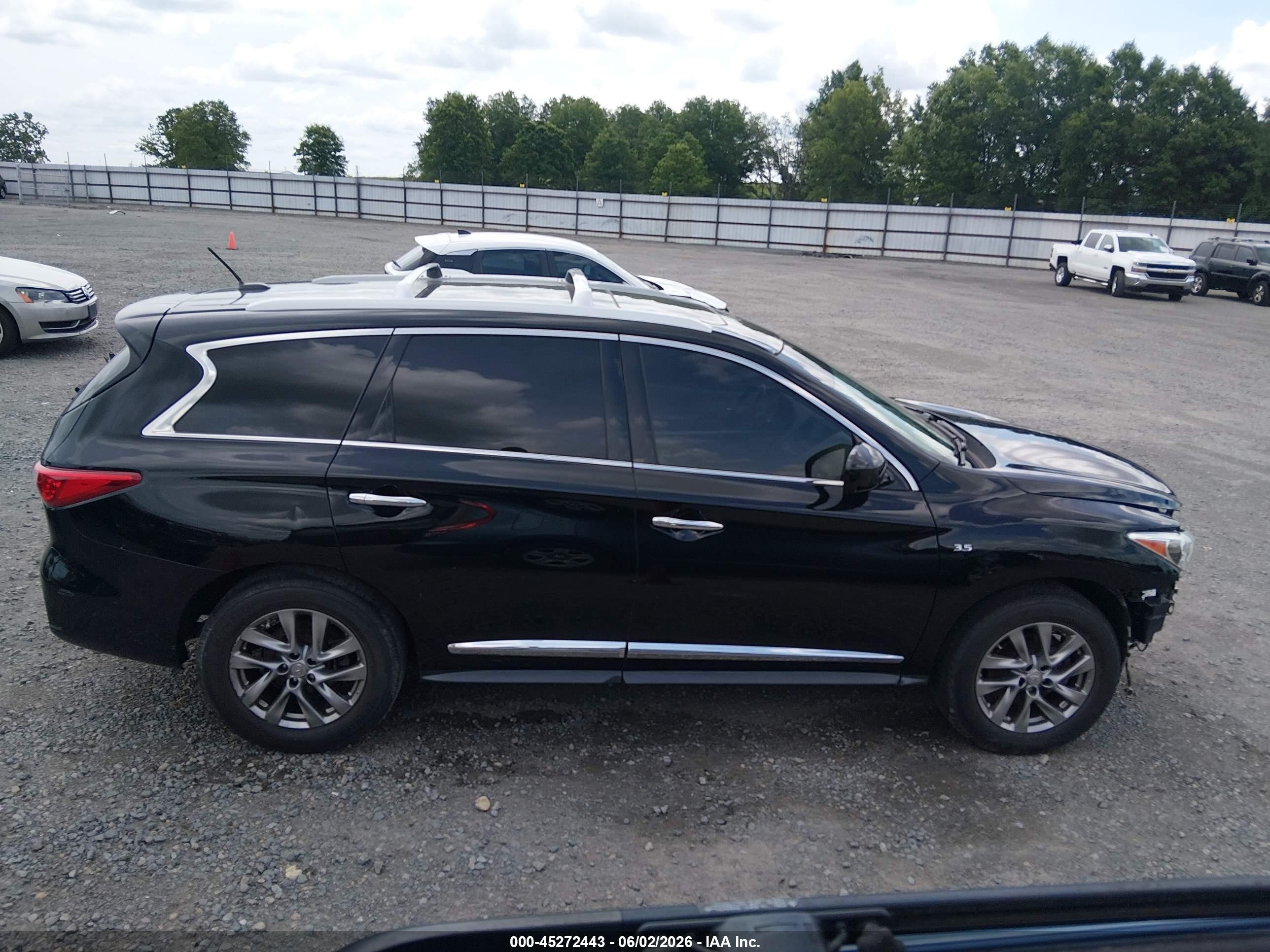2015 Infiniti Qx60   Black vin: 5N1AL0MN6FC525570