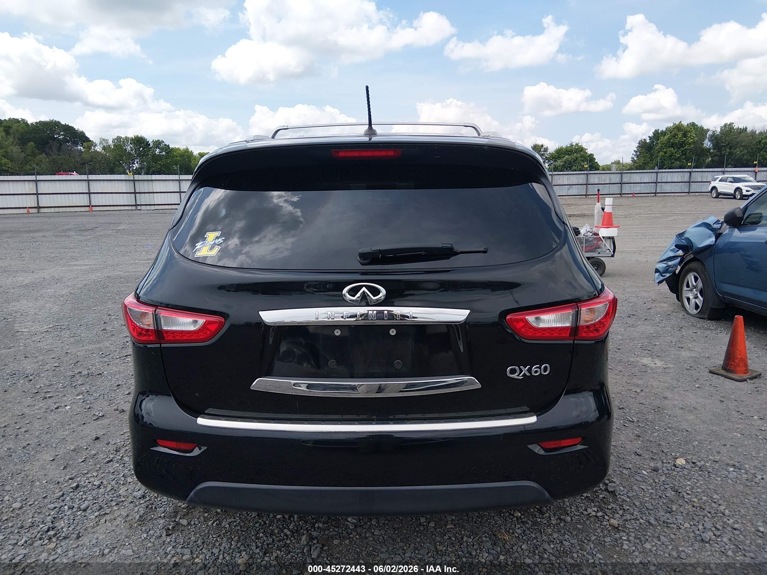 2015 Infiniti Qx60   Black vin: 5N1AL0MN6FC525570