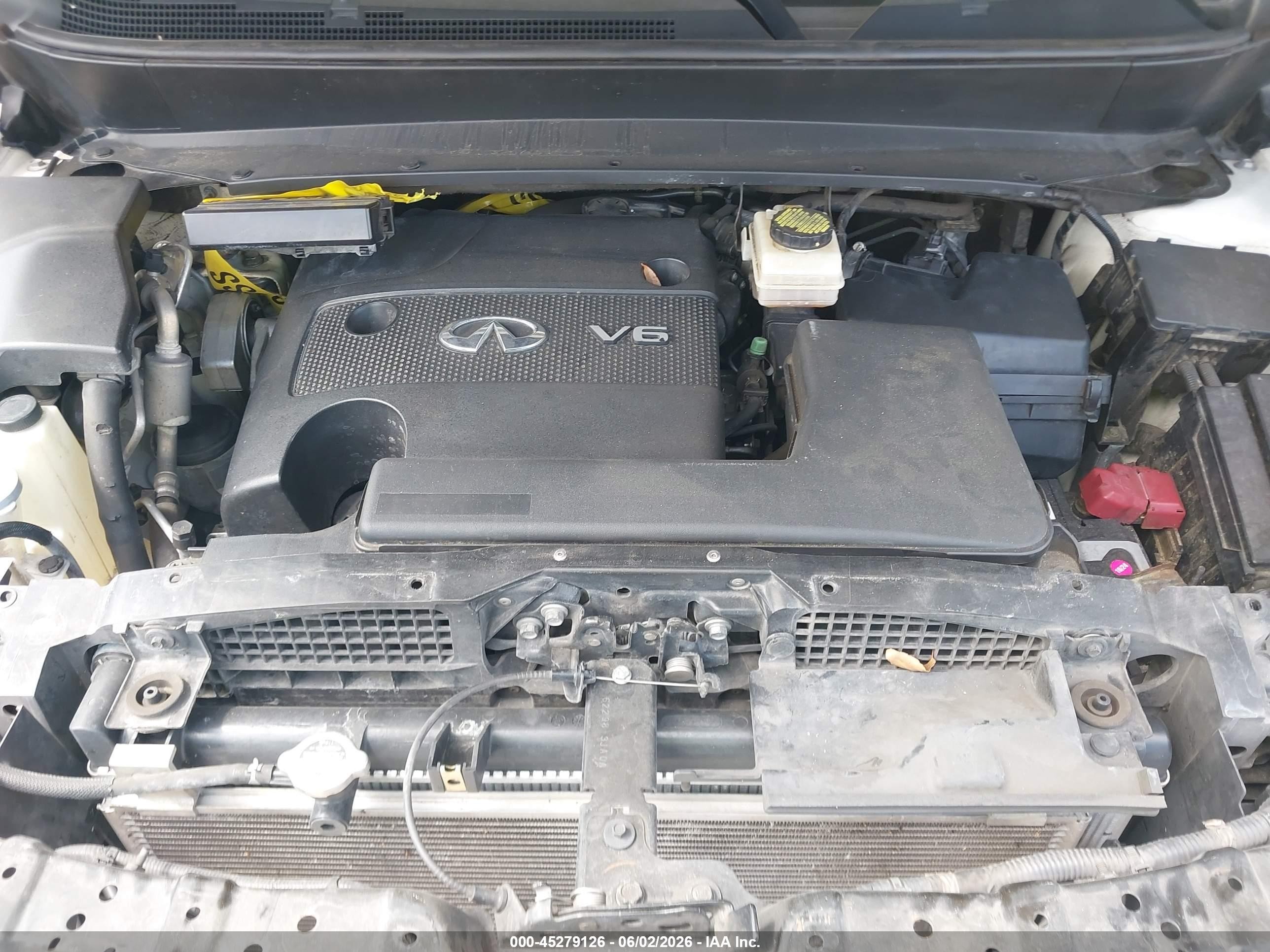 2015 Infiniti Qx60   White vin: 5N1AL0MN6FC538769
