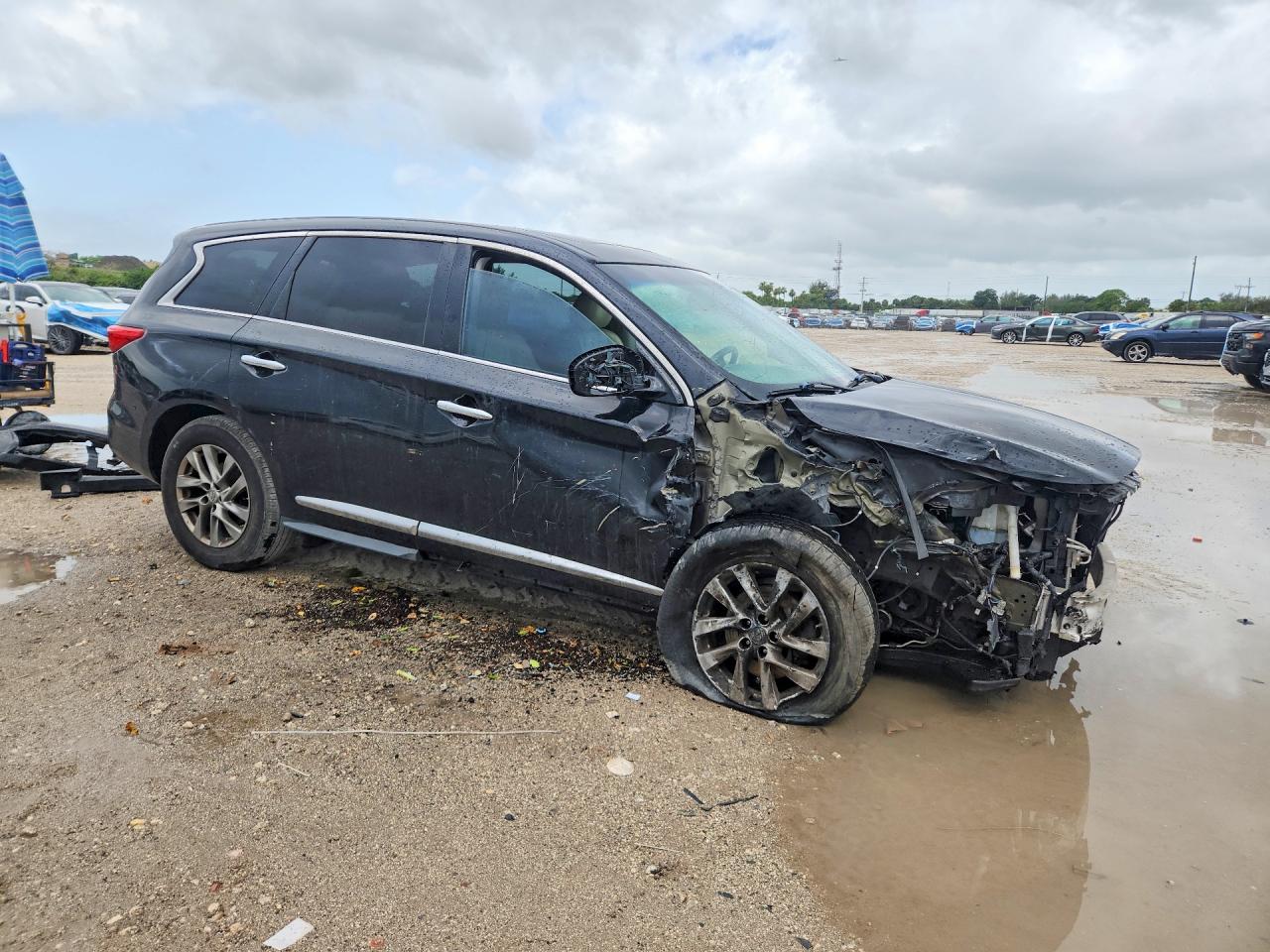 2015 Infiniti Qx60 Base Черный vin: 5N1AL0MN6FC544295
