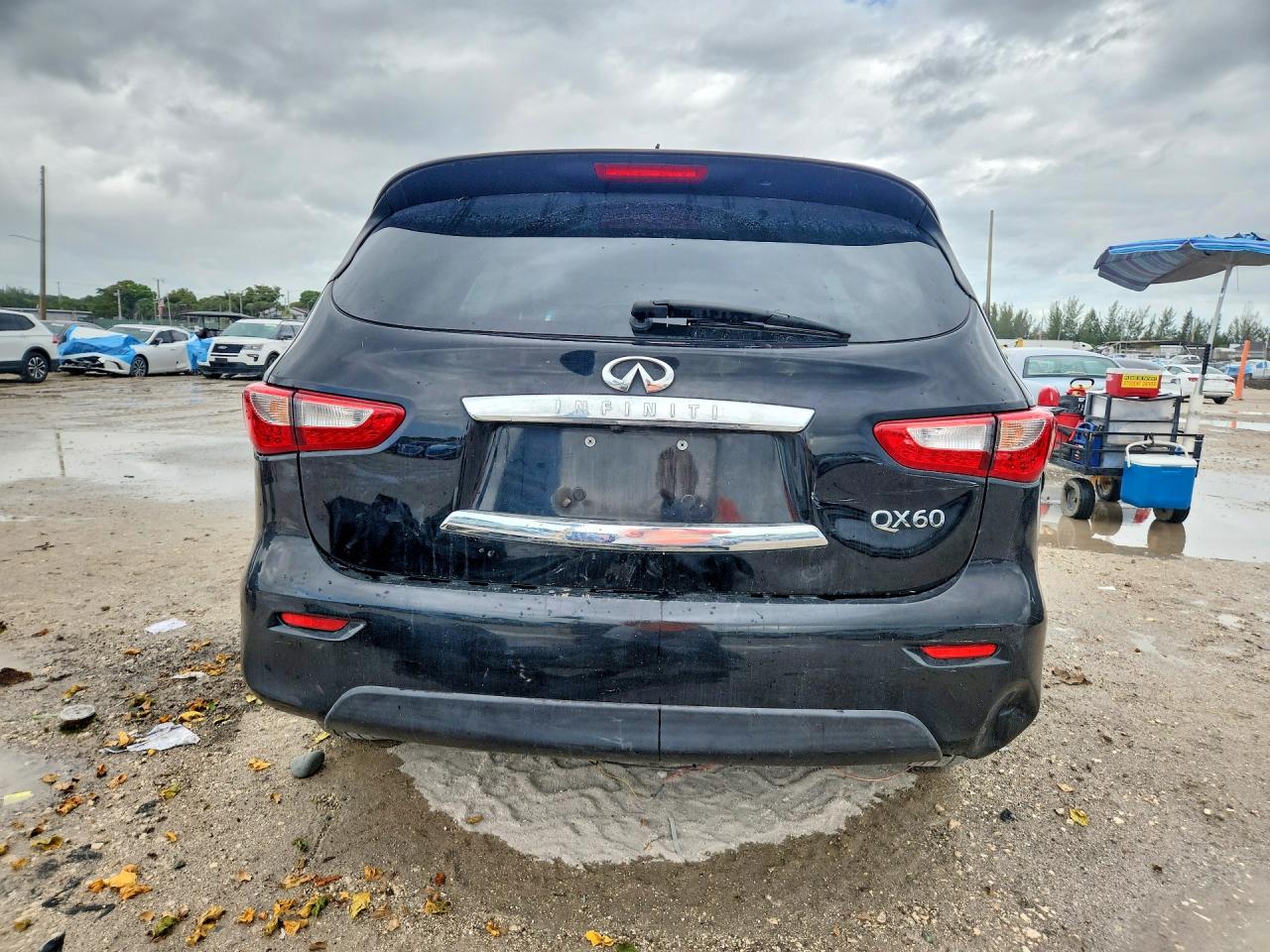 2015 Infiniti Qx60 Base Черный vin: 5N1AL0MN6FC544295