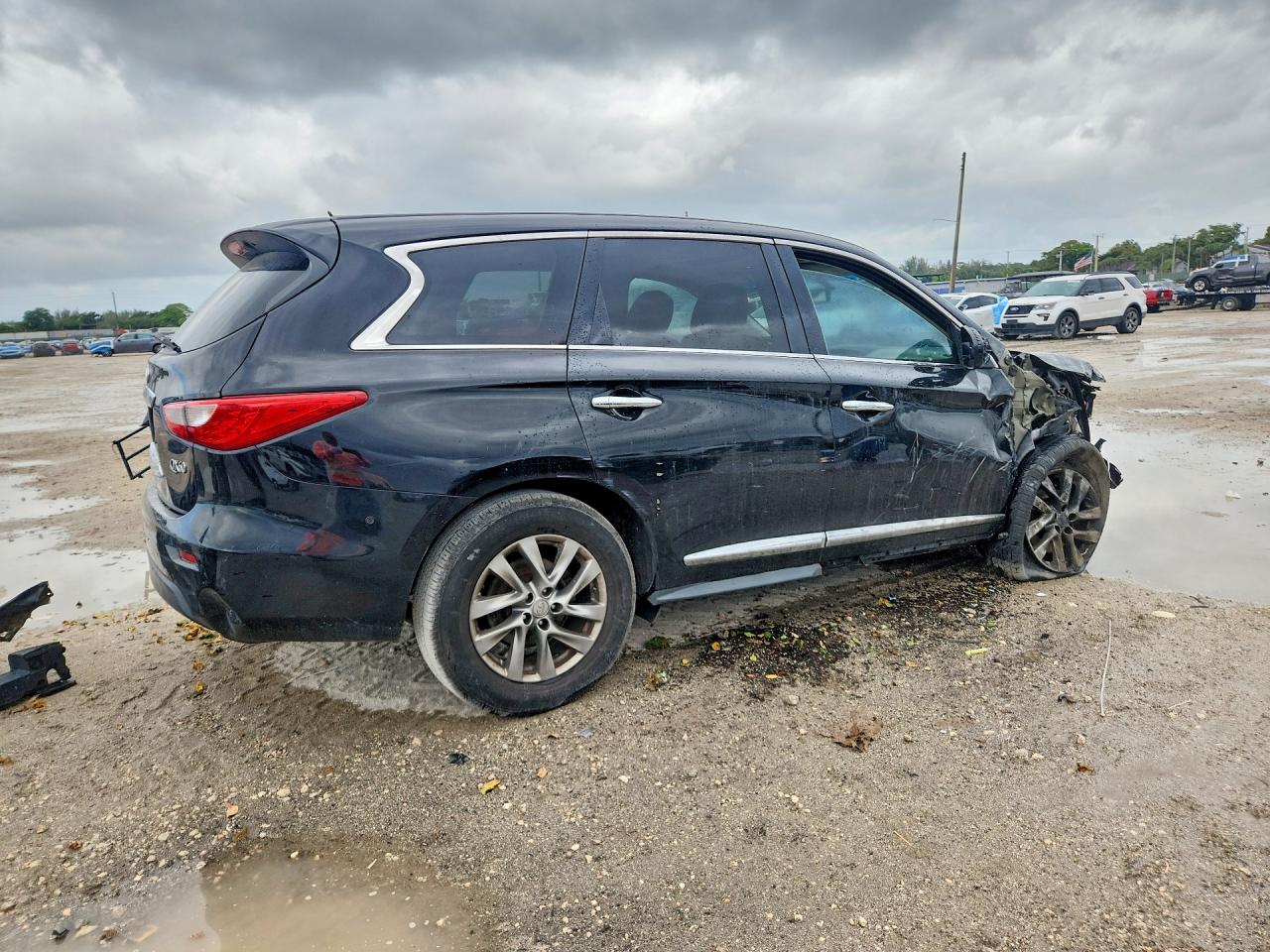 2015 Infiniti Qx60 Base Черный vin: 5N1AL0MN6FC544295