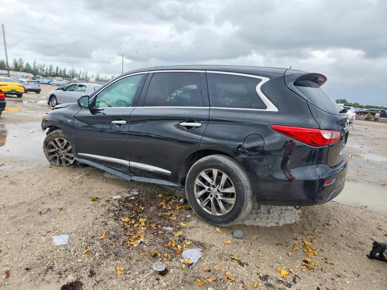 2015 Infiniti Qx60 Base Черный vin: 5N1AL0MN6FC544295