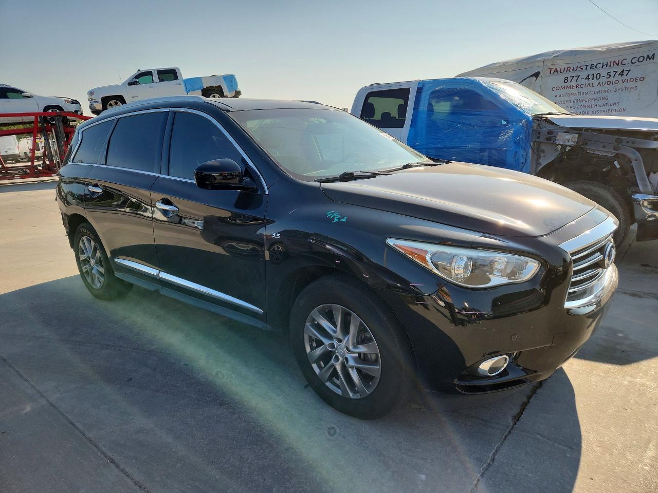 2015 Infiniti Qx60 Base Черный vin: 5N1AL0MN6FC544345