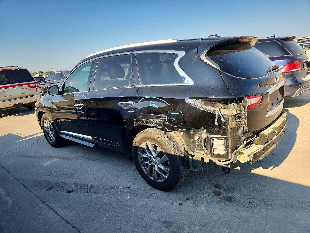2015 Infiniti Qx60 Base Черный vin: 5N1AL0MN6FC544345