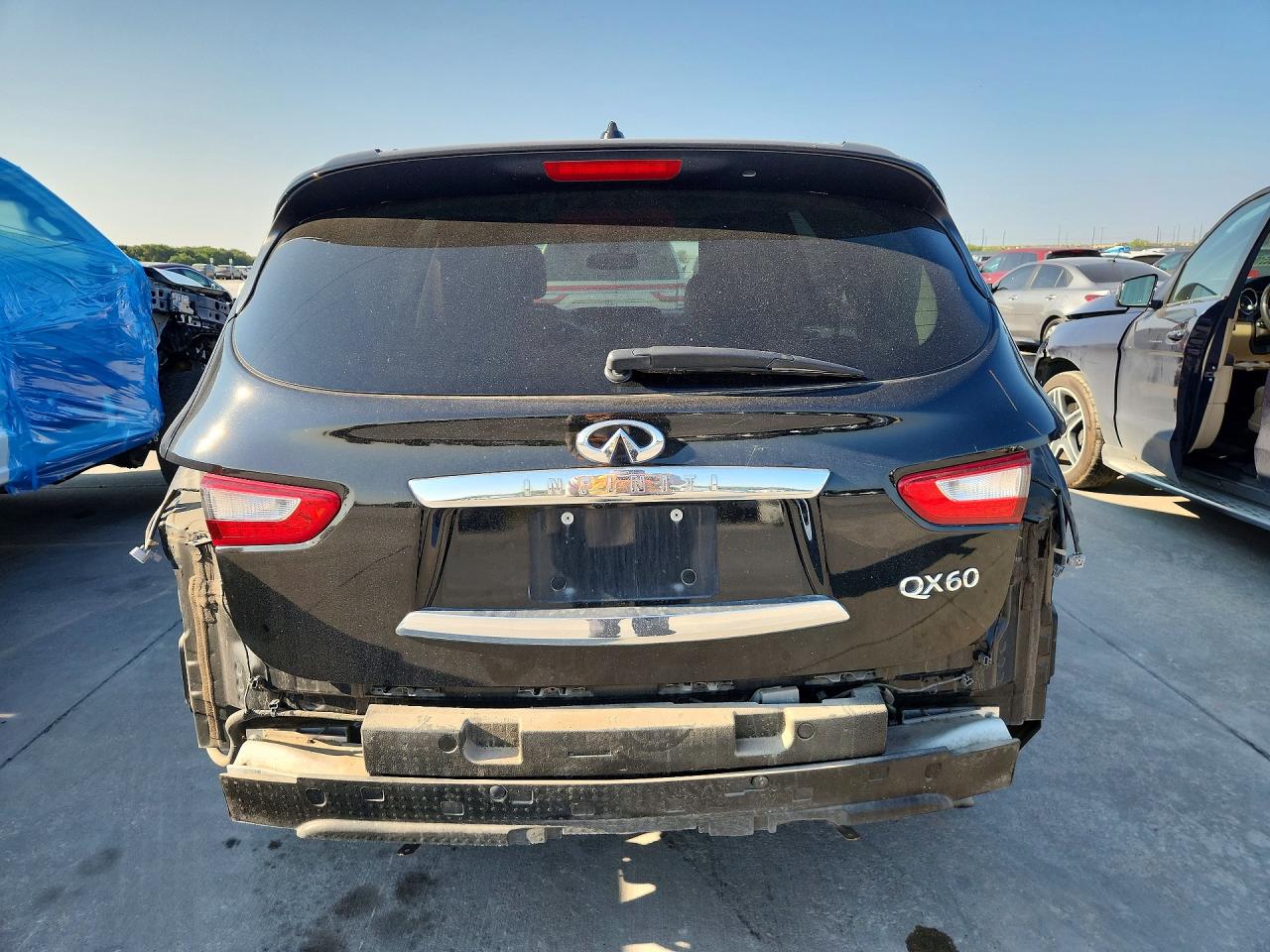 2015 Infiniti Qx60 Base Черный vin: 5N1AL0MN6FC544345