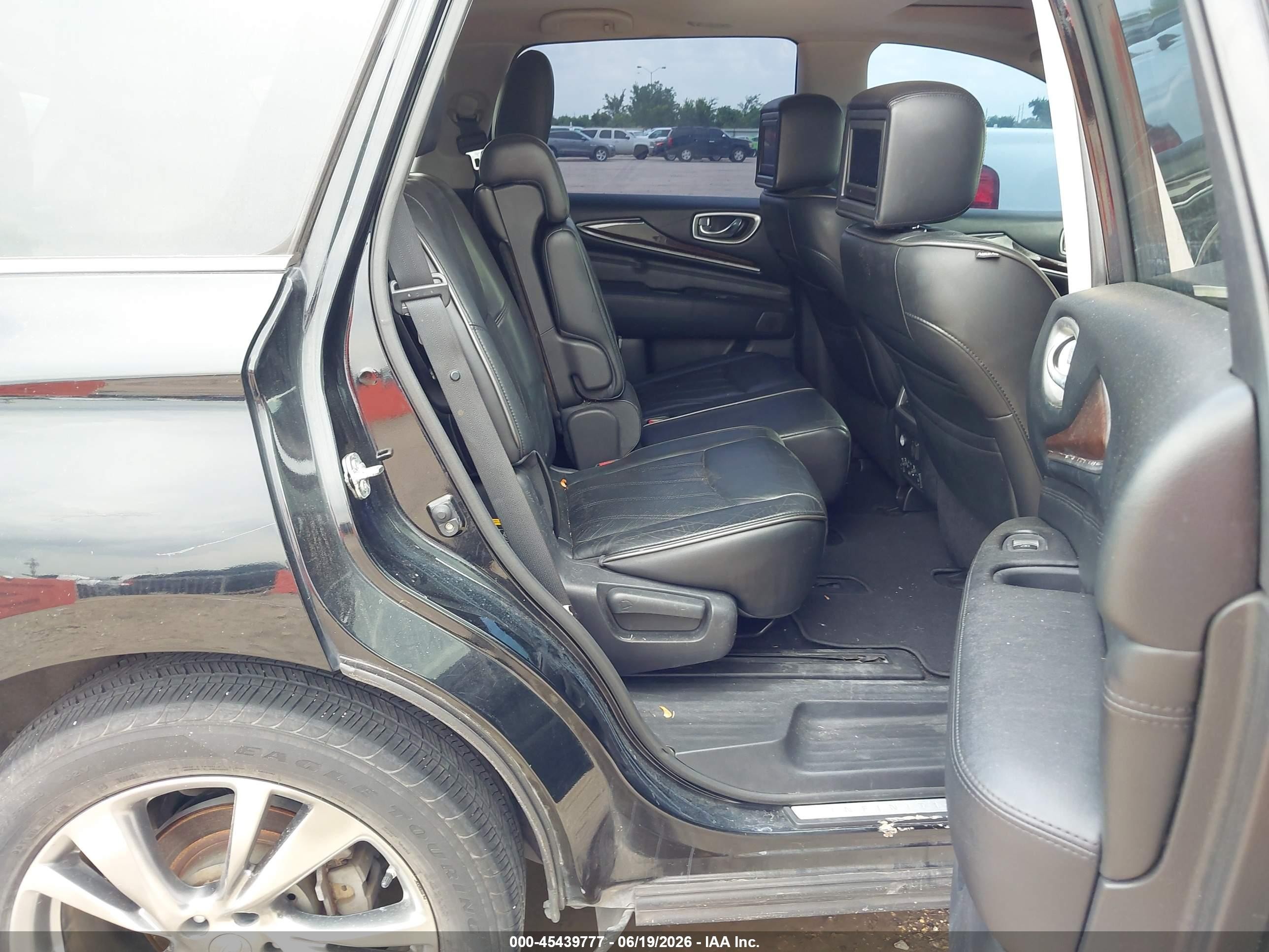 2013 Infiniti Jx35   Black vin: 5N1AL0MN7DC305173