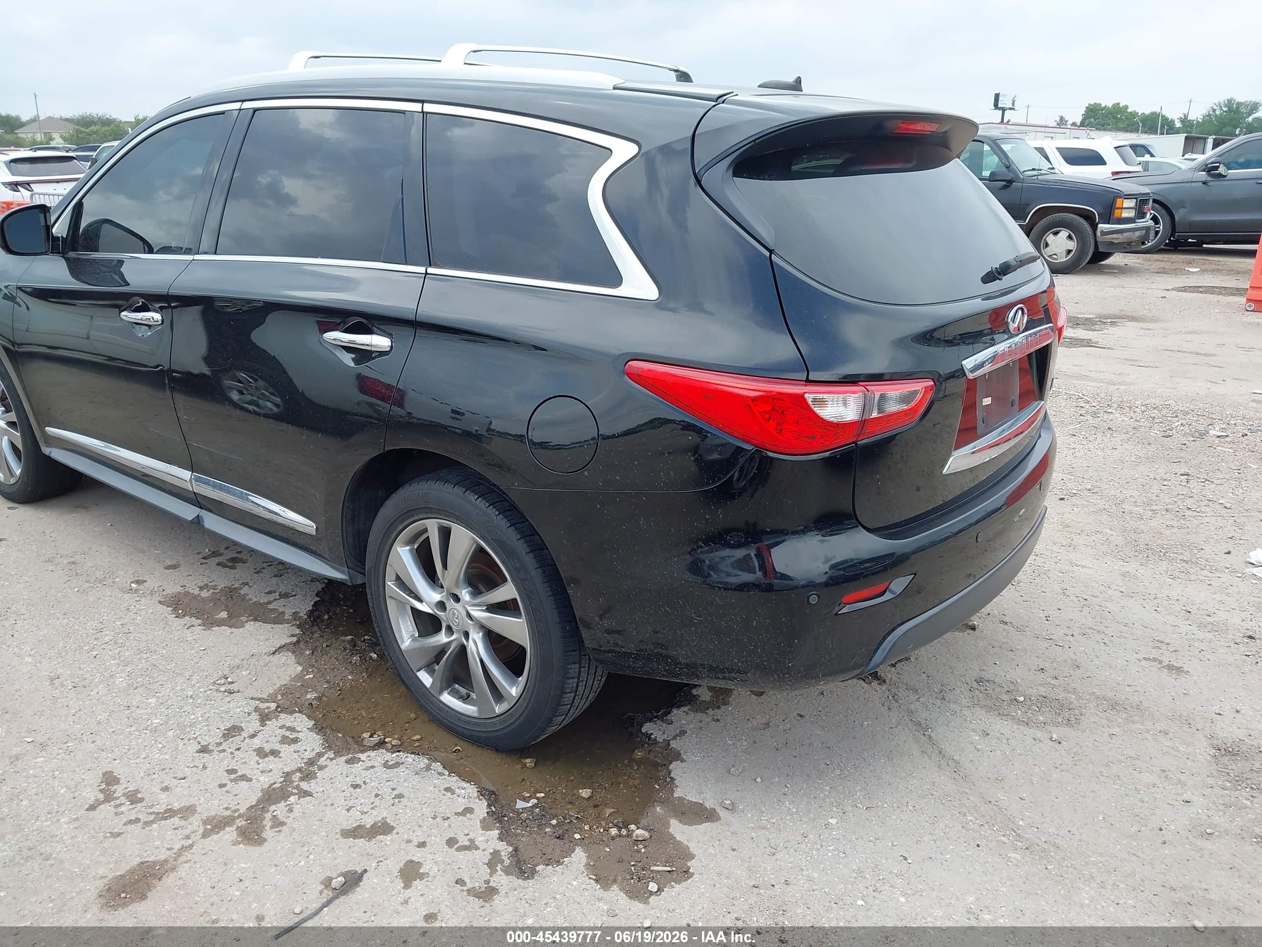 2013 Infiniti Jx35   Black vin: 5N1AL0MN7DC305173