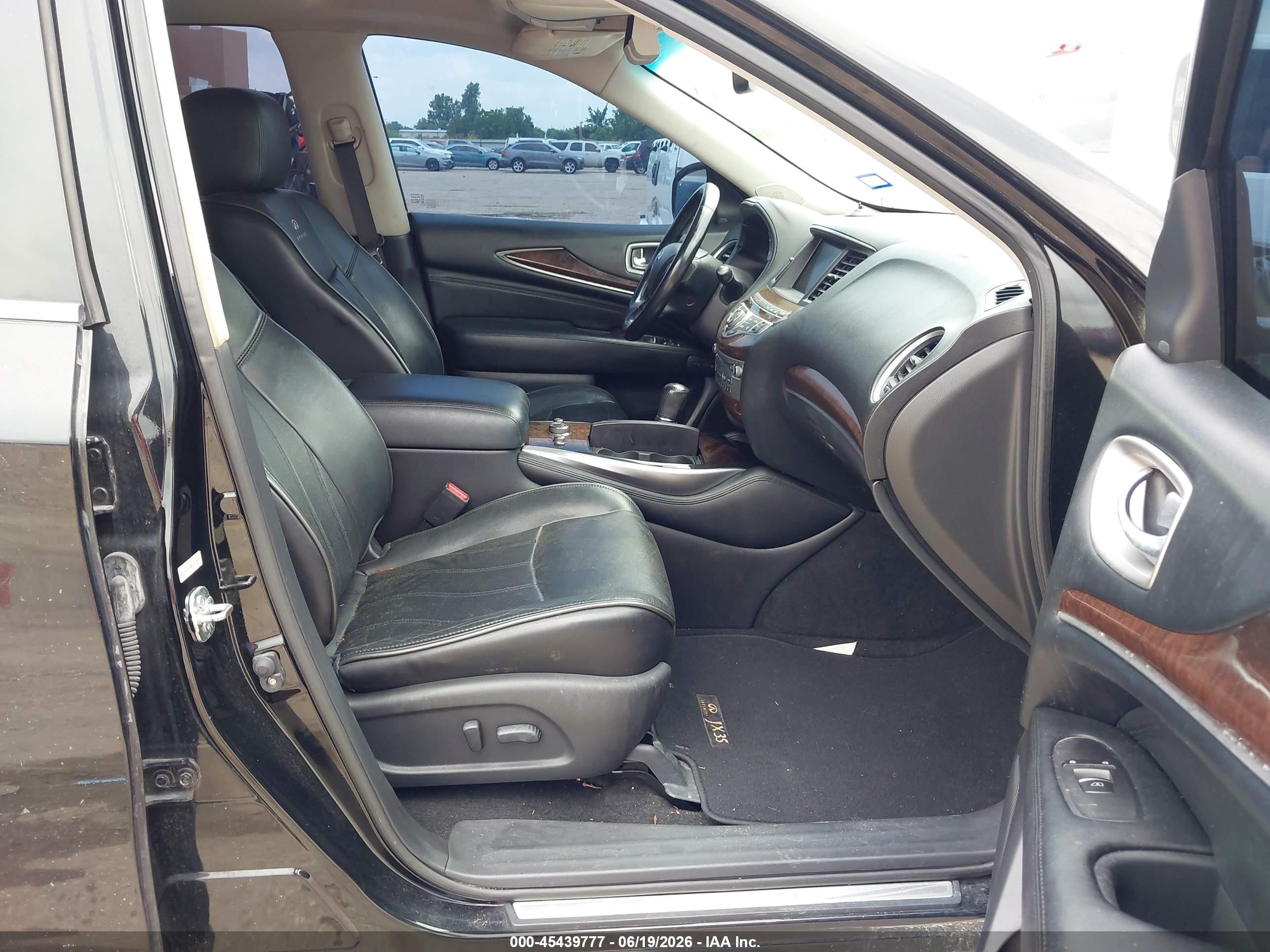 2013 Infiniti Jx35   Black vin: 5N1AL0MN7DC305173