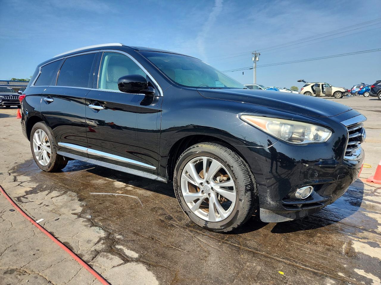 2013 Infiniti Jx35 Base Black vin: 5N1AL0MN7DC309269