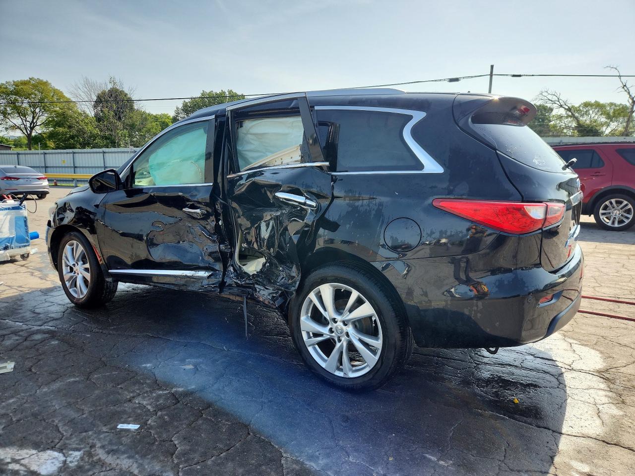 2013 Infiniti Jx35 Base Black vin: 5N1AL0MN7DC309269