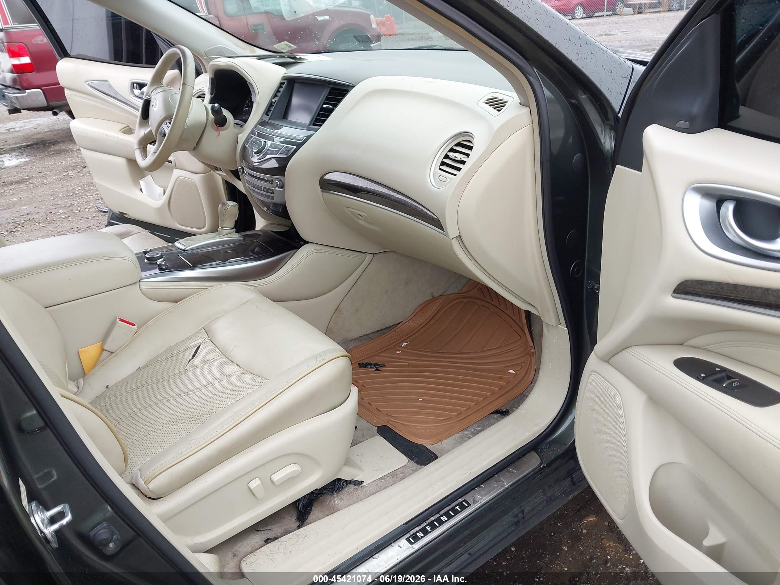 2013 Infiniti Jx35 Зеленый vin: 5N1AL0MN7DC309613