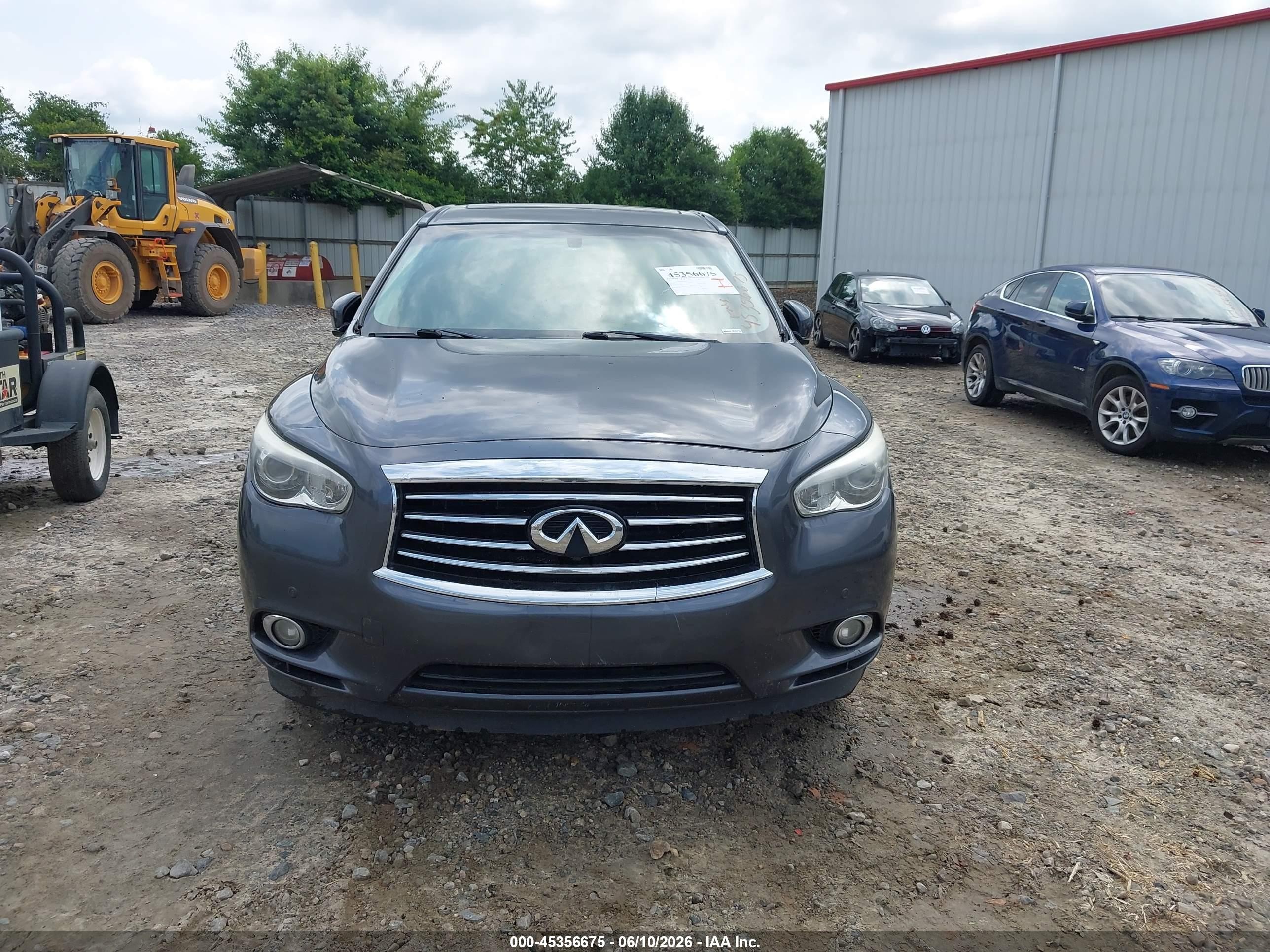 2013 Infiniti Jx35   Серый vin: 5N1AL0MN7DC319543