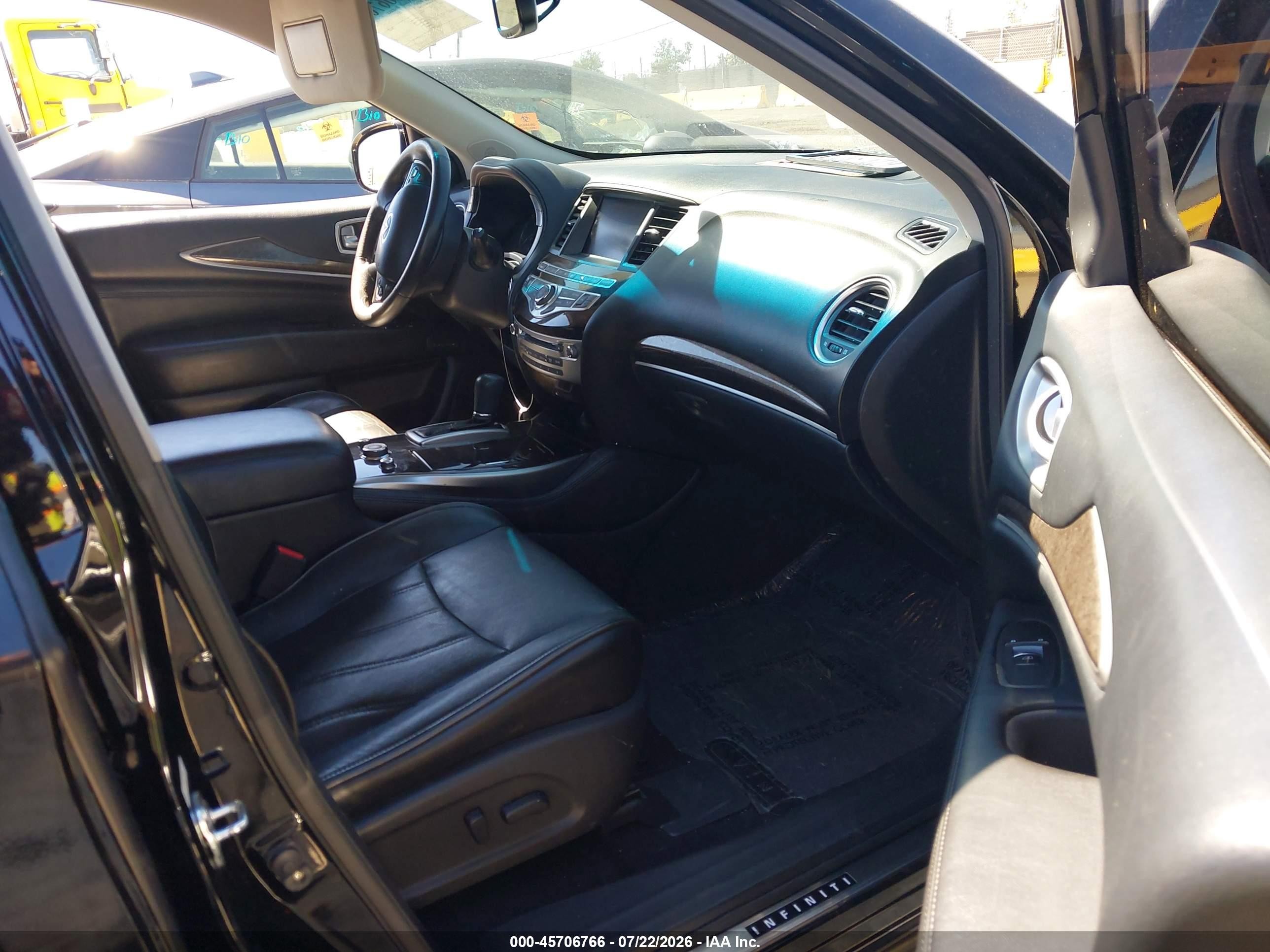2013 Infiniti Jx35   Black vin: 5N1AL0MN7DC320093