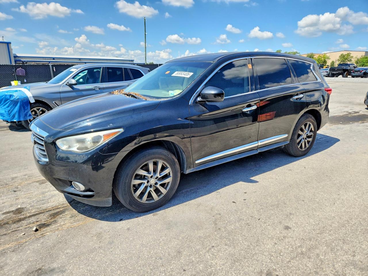 2013 Infiniti Jx35 Base Black vin: 5N1AL0MN7DC324080