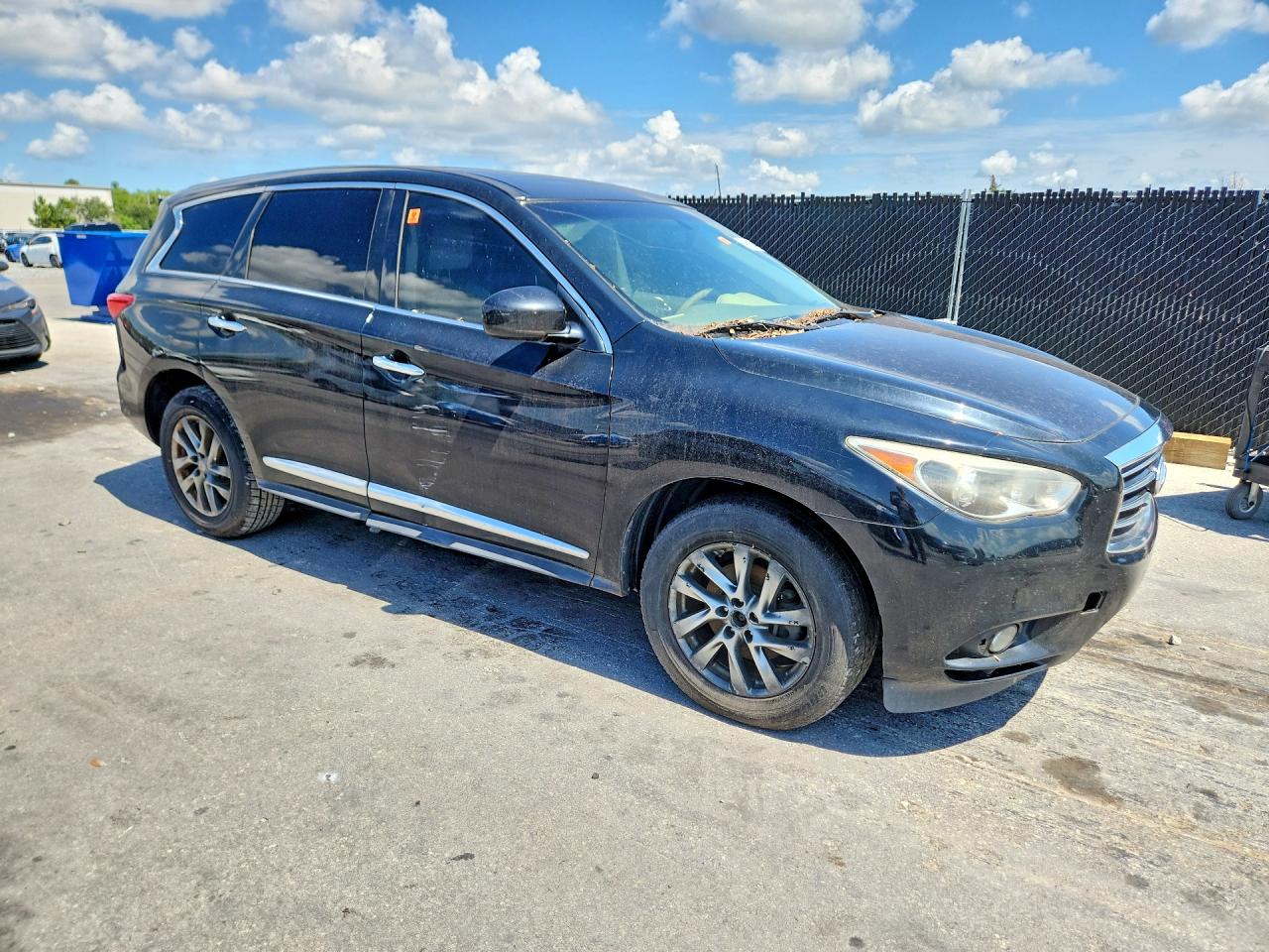 2013 Infiniti Jx35 Base Black vin: 5N1AL0MN7DC324080